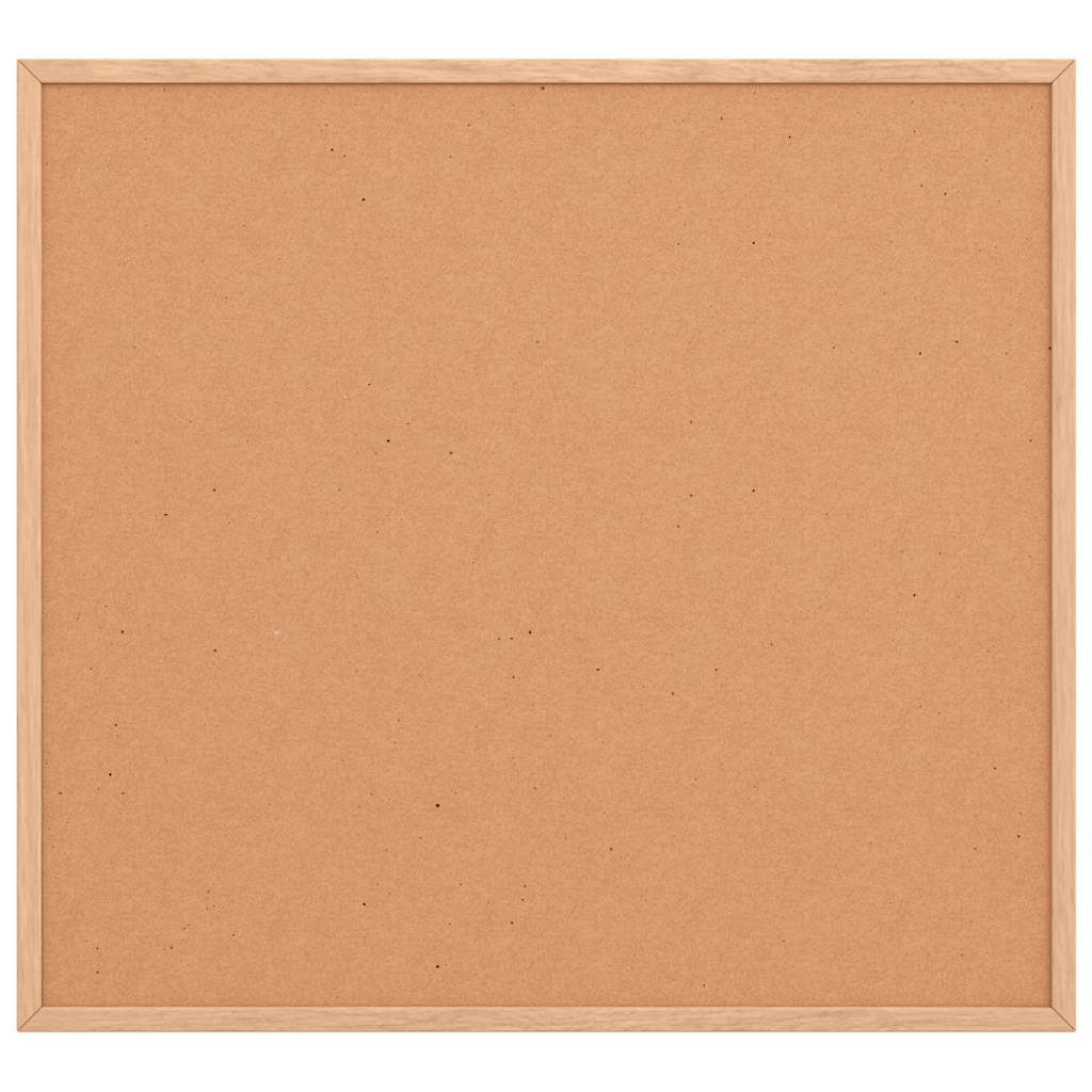 vidaXL Pinnwand Korktafel mit Rahmen aus massivem Kiefernholz 60 x 55 cm – Bild 3 von 5