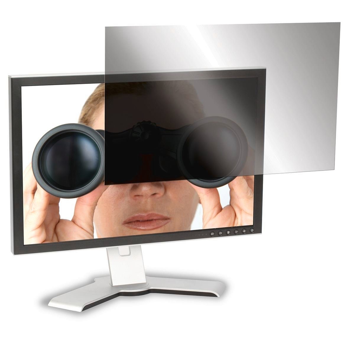 Targus Displayschutzfolie Privacy Screen 27 Widescreen (16:9), Blickschutz