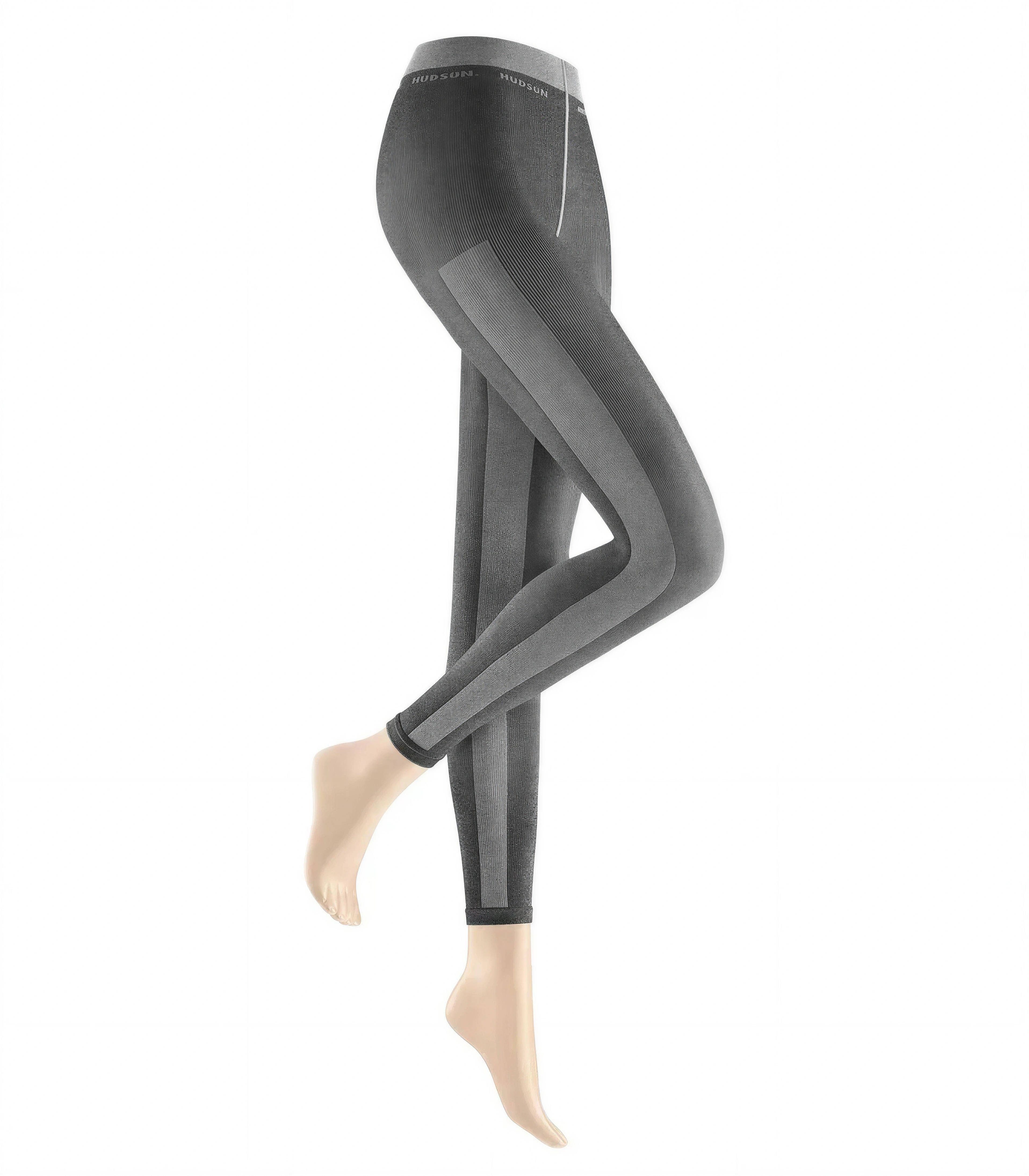Hudson Leggings Damen in Rippoptik TENDER PURENESS (Packung, 1-tlg., 1er-Pack) semi-transparent & matt