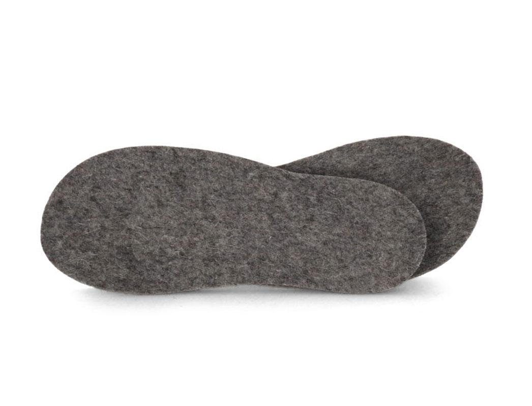WoolFit Стельки Bunte Filzeinlegesohlen 5mm dick aus 100% Wolle, besonders haltbar und warm
