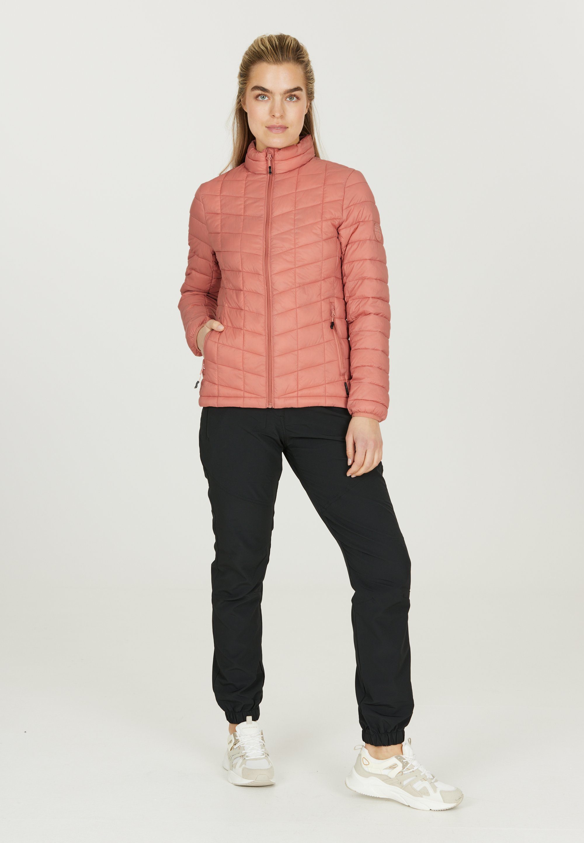 Kate Outdoorjacke Stepp-Design in rosa WHISTLER tollem