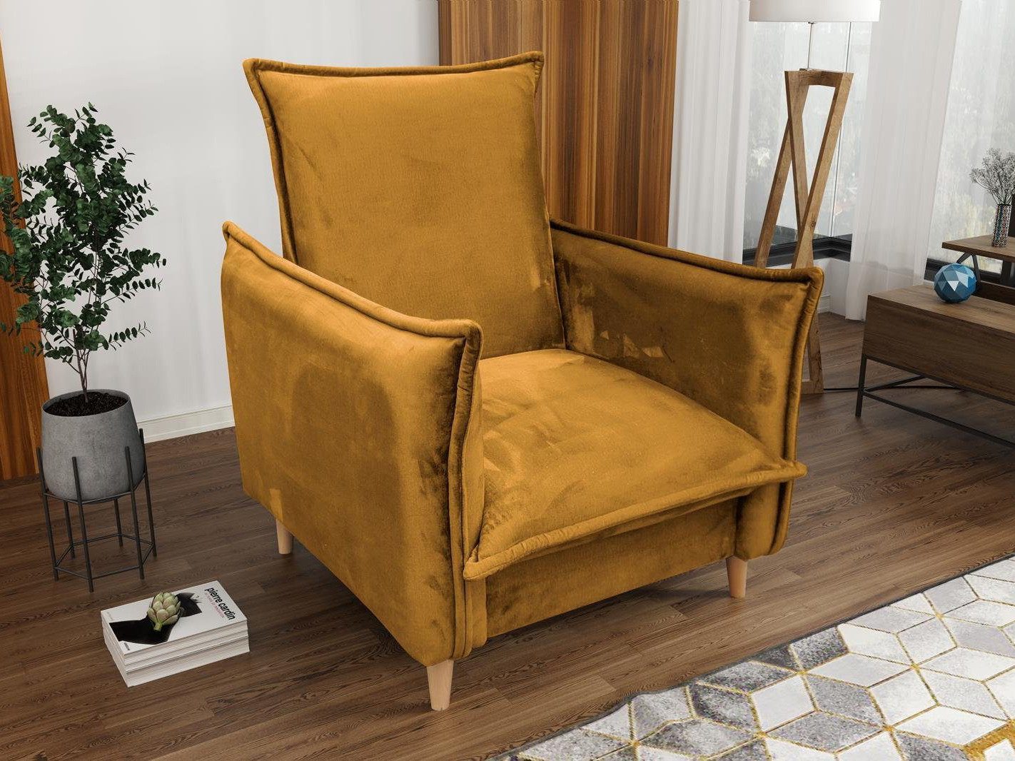 Beautysofa Кресла Pillow (Relaxsessel im sknadinavisches Design, Wohnzimmersessel)