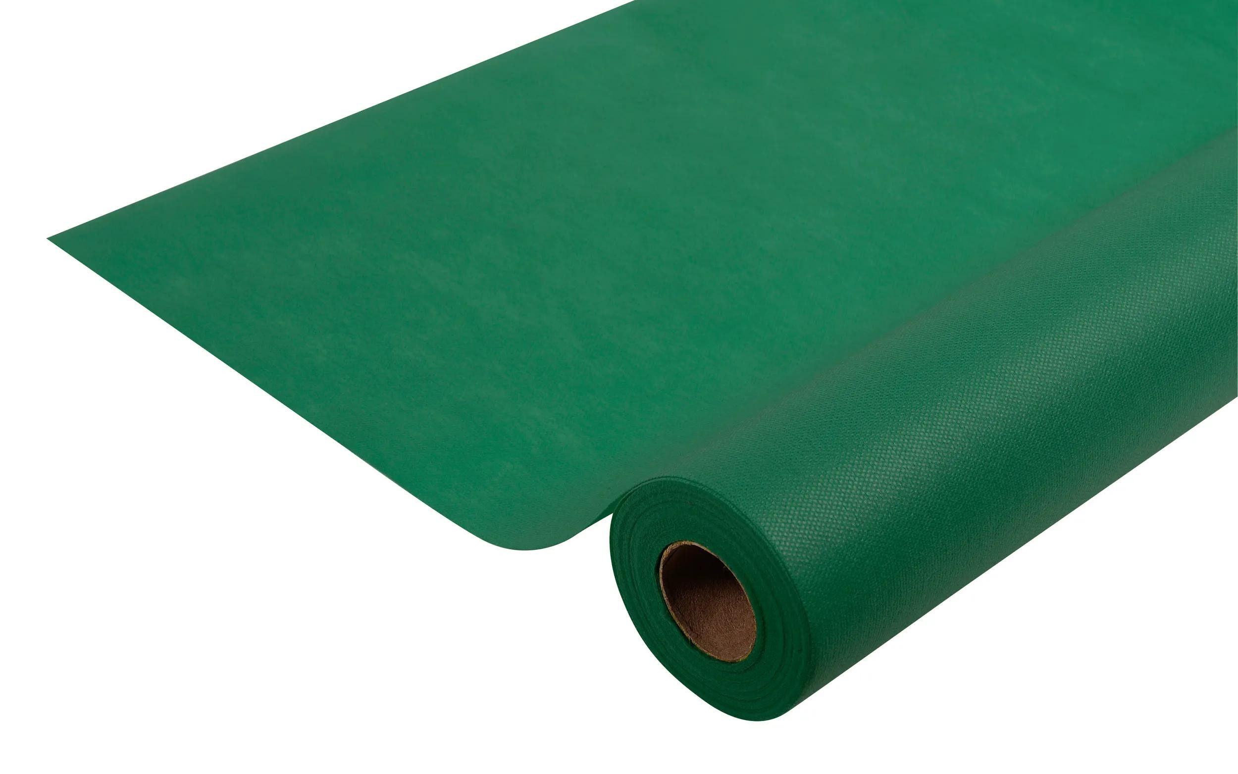 PROnappe Tischband 4x Tischdecke auf Rolle, Spunbond, 1,20x10m Tannengrün R781007I, Nappes rouleaux spunbond 1,20m