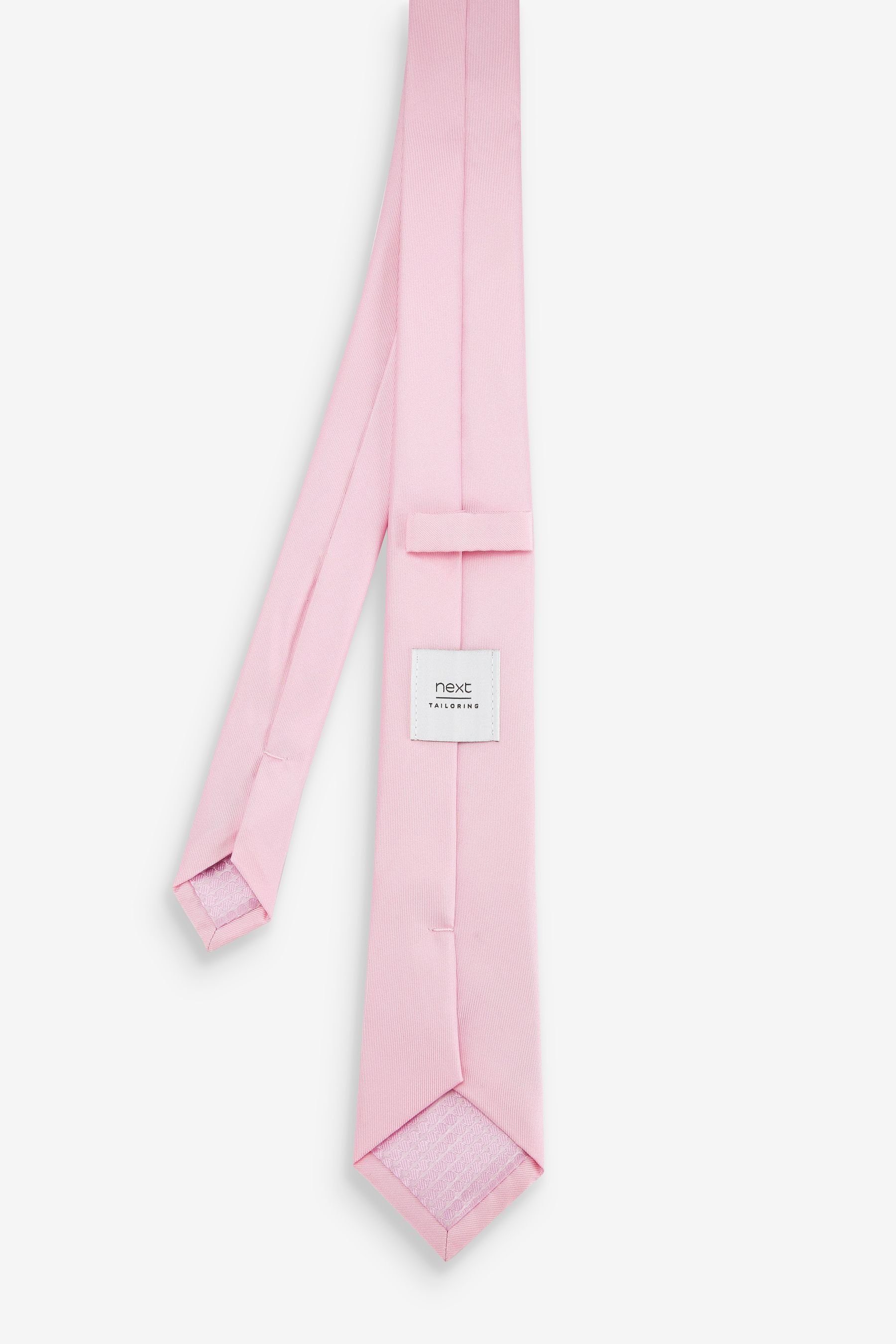 Next Krawatte Hochzeitsset: Seidenkrawatte und Einstecktuch-Slim günstig online kaufen