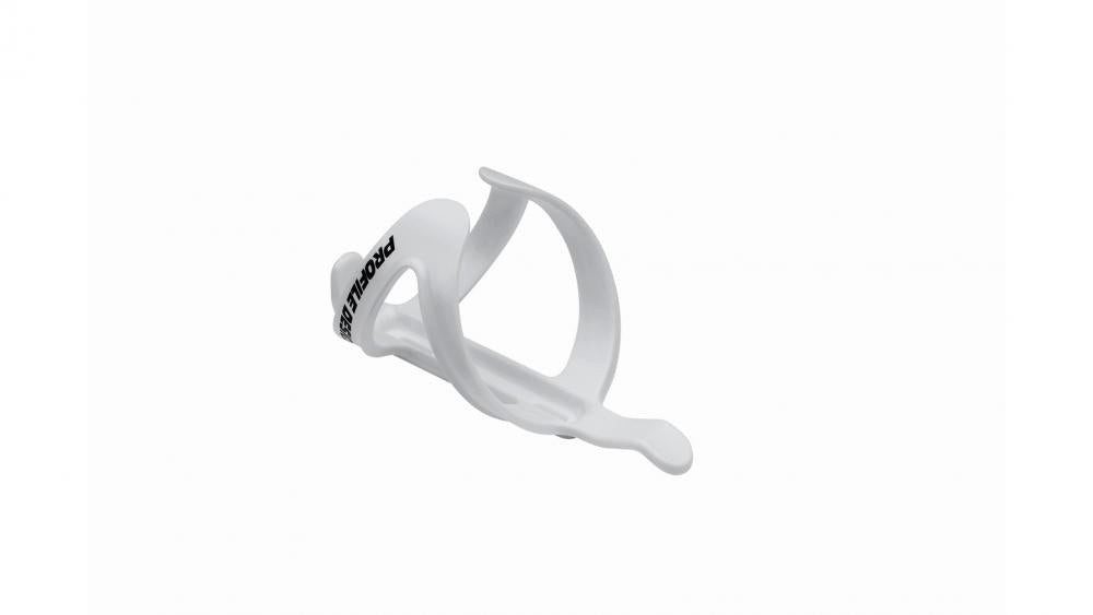 Profile Design Fahrrad-Flaschenhalter Profile Design Stryke Kage Flaschenhalter, weiß, ultraleicht, Kunststo