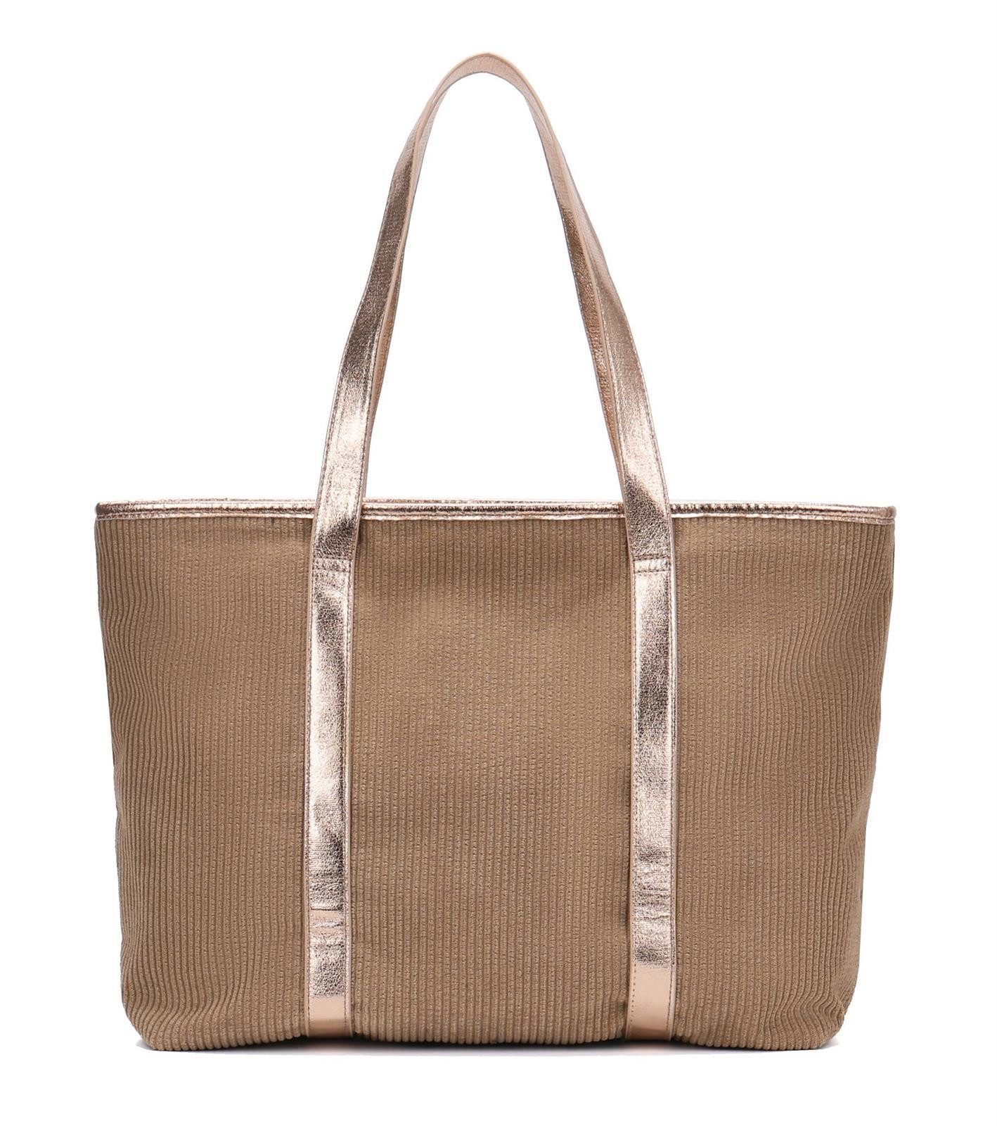 ITALYSHOP24 Schultertasche Damen Cordtasche Shopper Tote günstig online kaufen