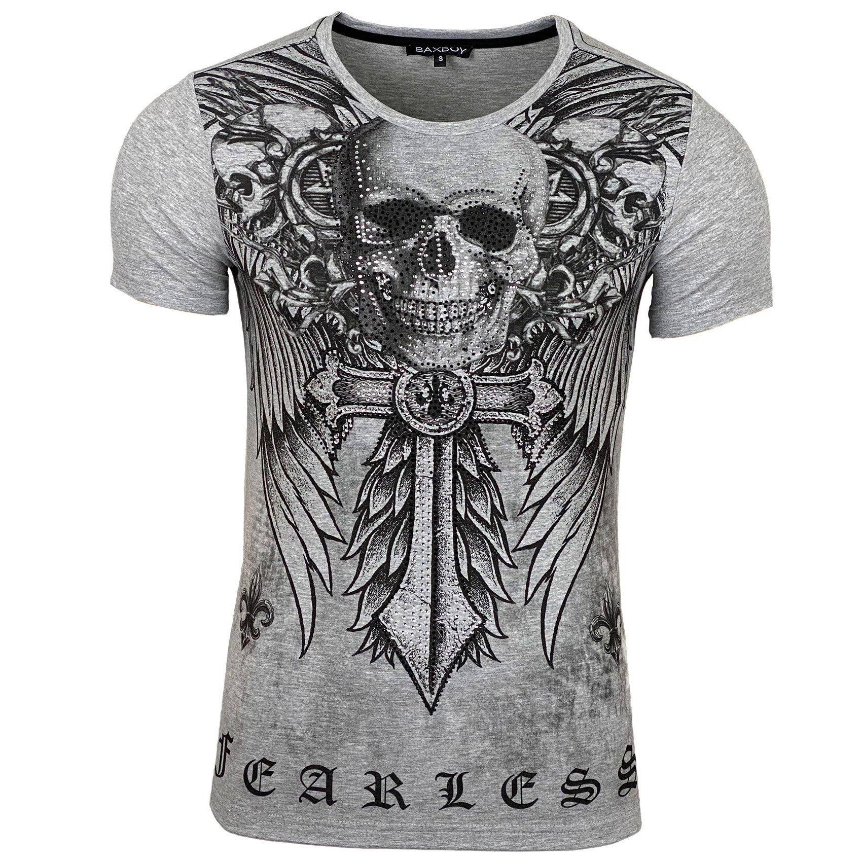 Baxboy T-Shirt Baxboy T-Shirt »BX2314« Rundhals günstig online kaufen