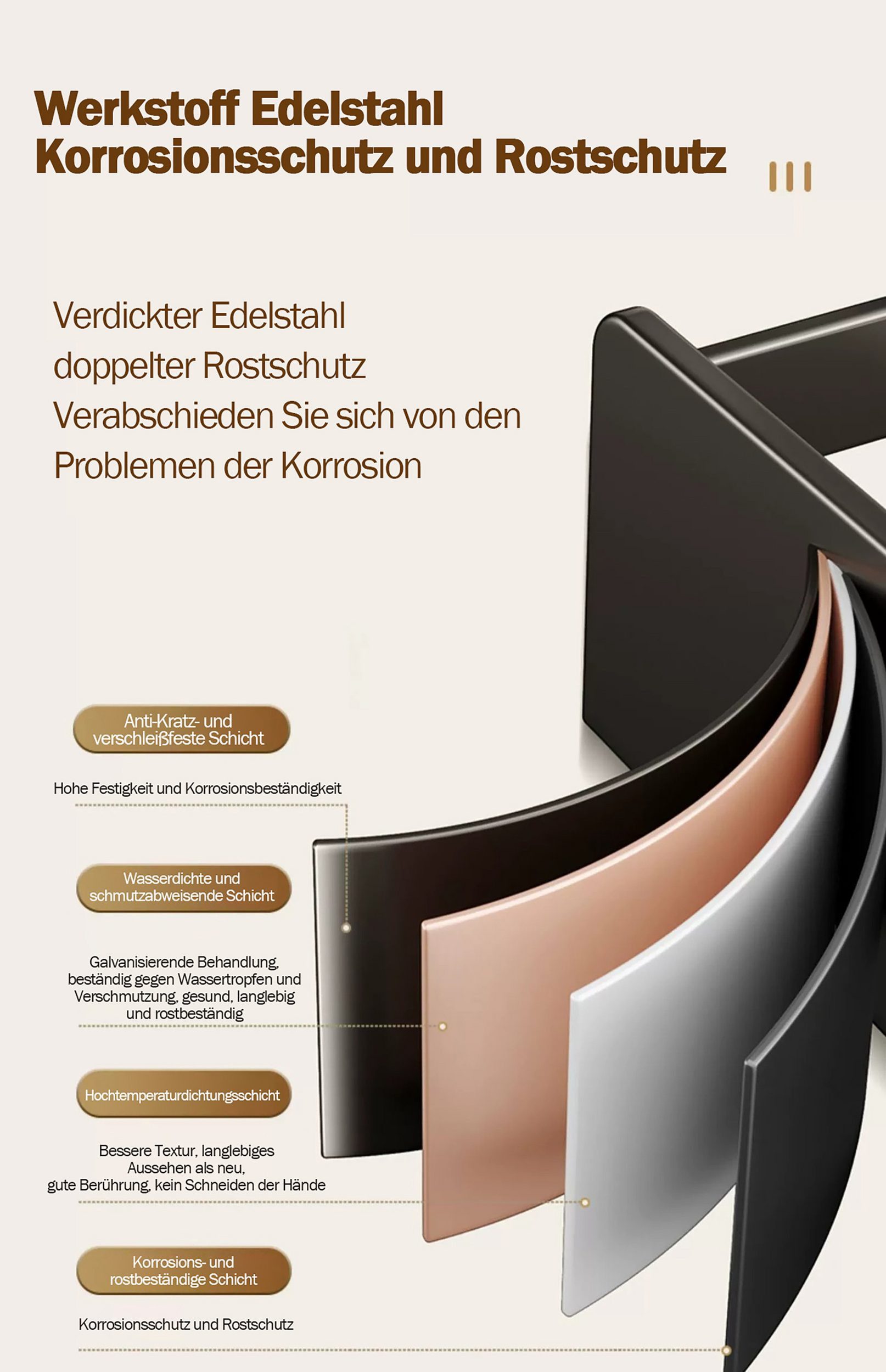 OYLCDI Duschablage Ohne Bohren, Edelstahl Eckregal,30/40/50cm,Duschkorb, günstig online kaufen