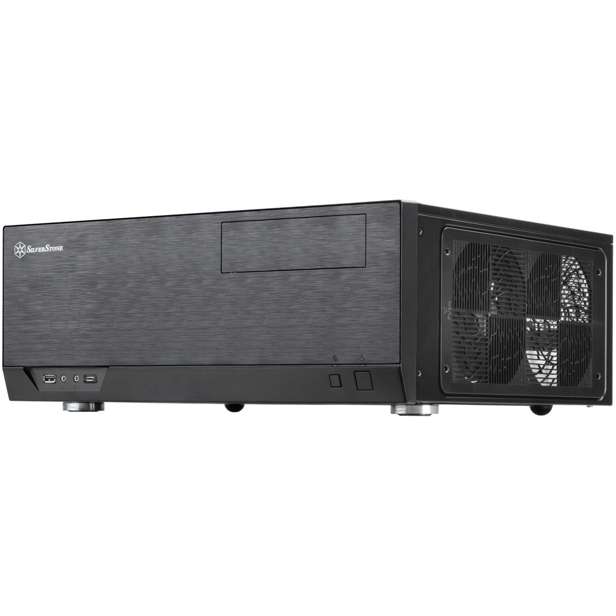 Silverstone PC-Gehäuse SilverStone SST-GD09B-C, HTPC-Gehäuse