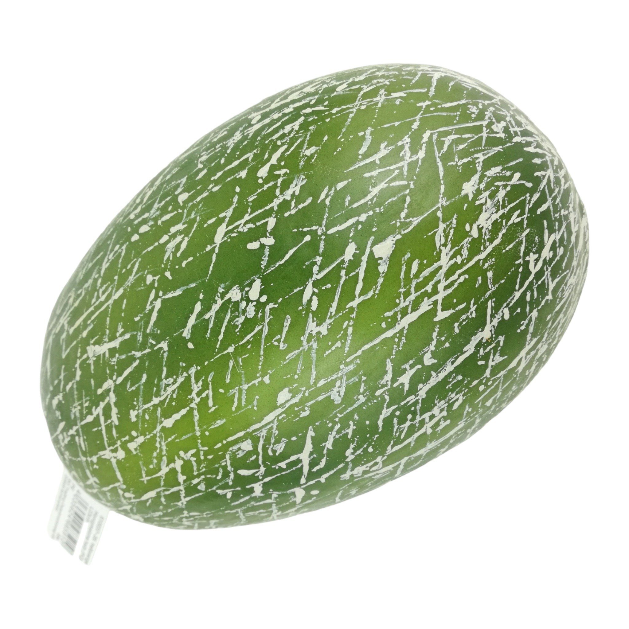 DekoTown Deko Melonenhälfte Cantaloupe Dekoobjekt Melone 23cm