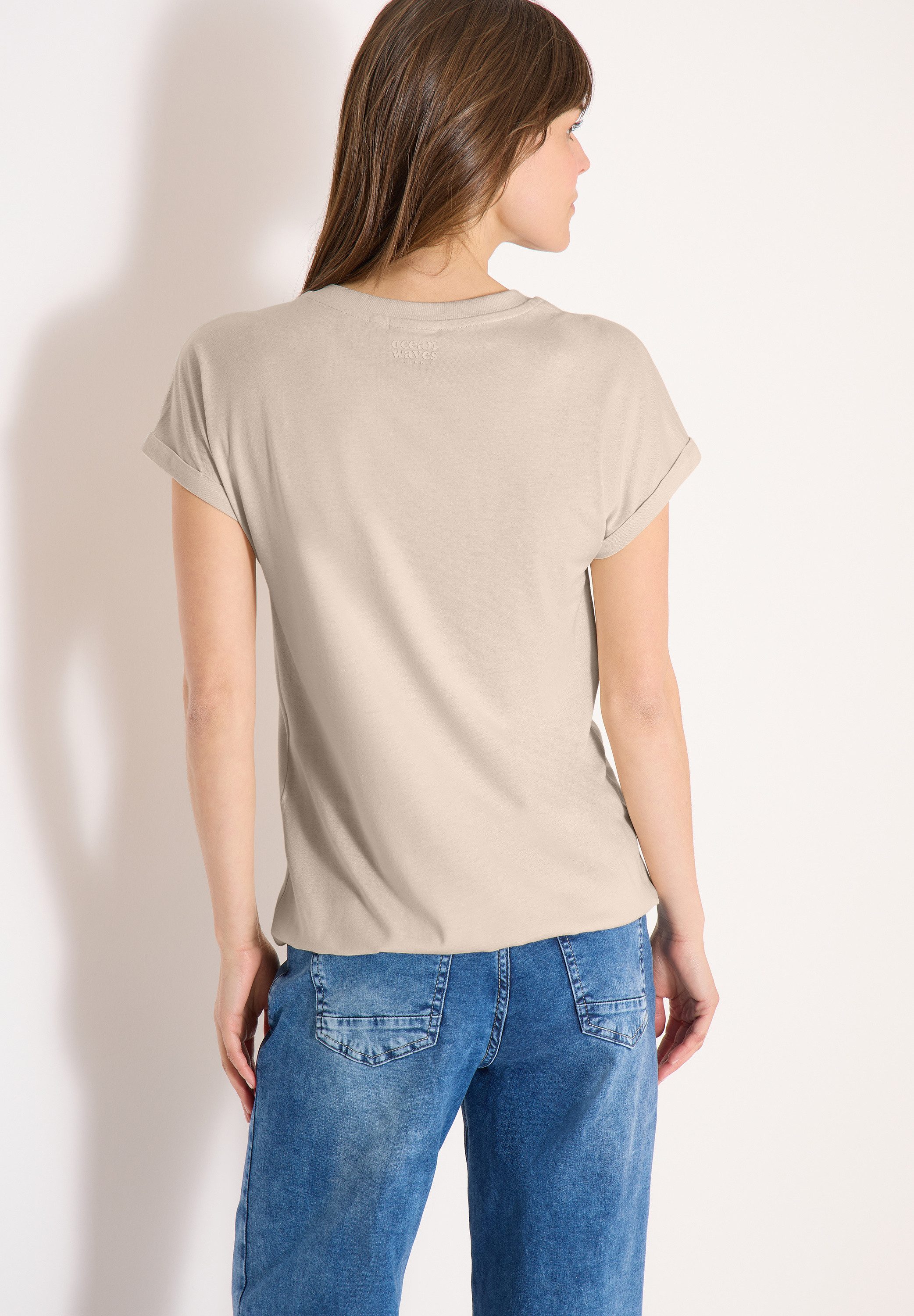 CECIL T-Shirt mit elastischem Bund