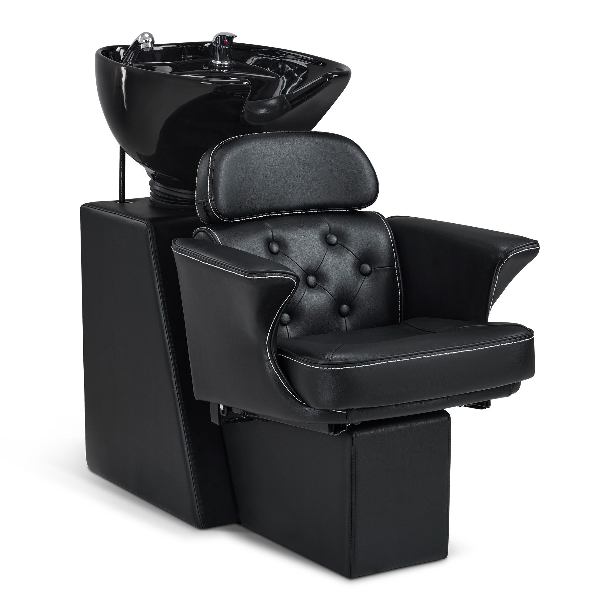 Barberpub Waschbecken BarberPub Friseurstuhl mit Waschbecken 8692 (Schwarz/ günstig online kaufen