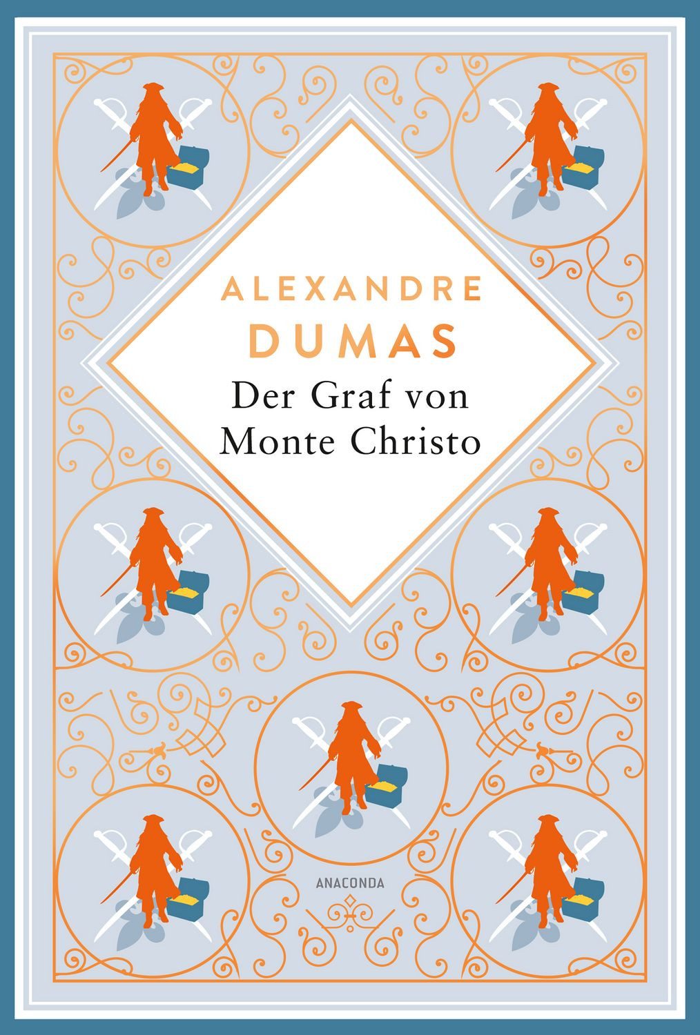 Dumas - Der Graf von Monte Christo. Schmuckausgabe mit Kupferprägung / Alexandre Dumas, Abenteuerroman. Ein Meisterwerk der französischen Literatur