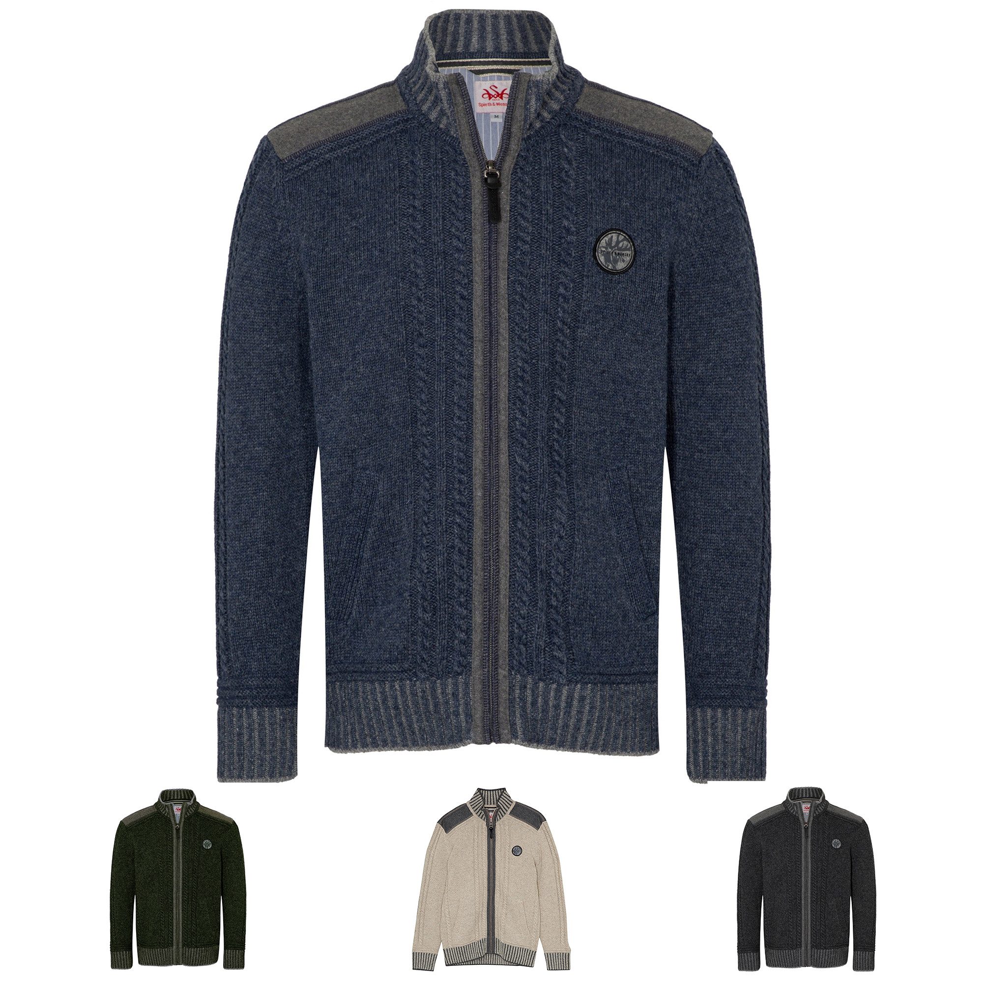 Spieth & Wensky Trachtenstrickjacke Erato- Strickjacke günstig online kaufen