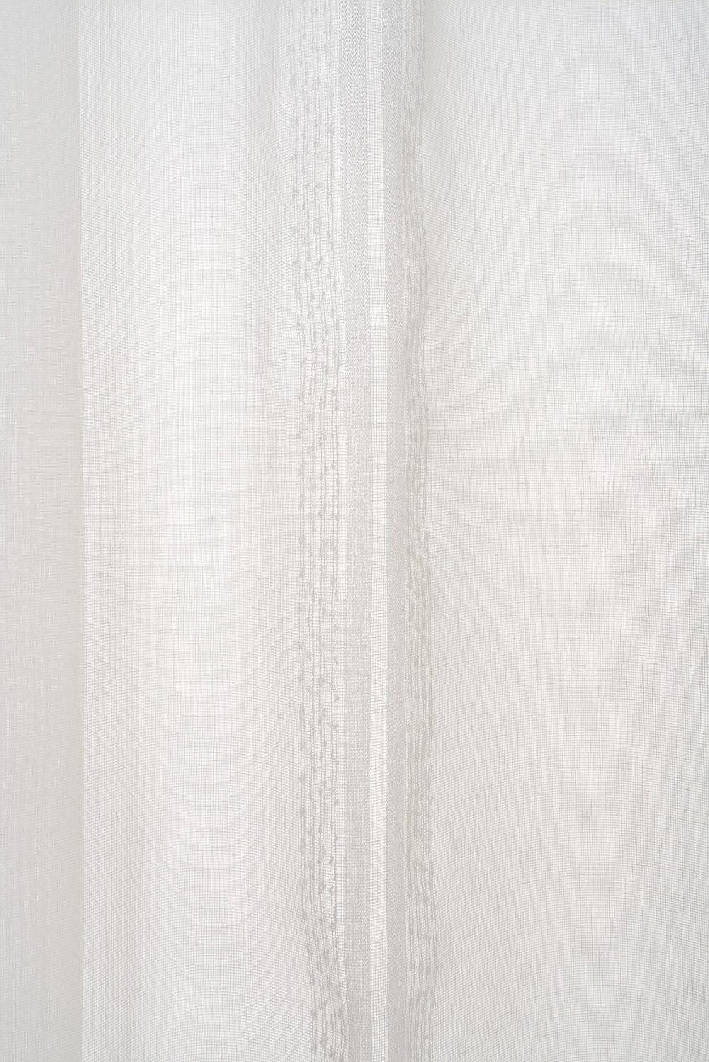 Home4You Vorhang Schlaufenschal, 140 x 245 cm, Beige, (1 St), Schlaufen, tr günstig online kaufen