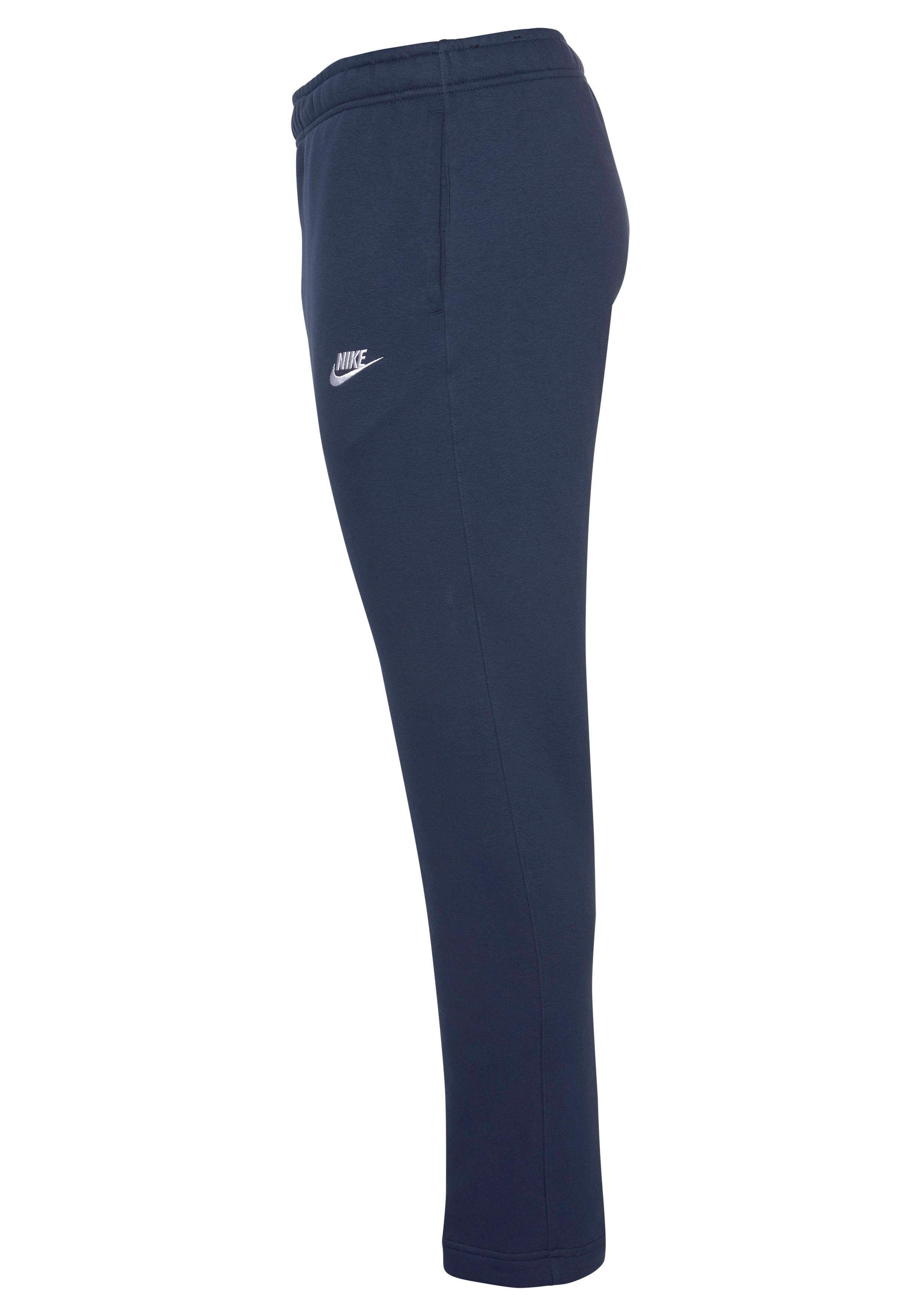 Fleece marine Nike Jogginghose Sportswear Pants Club Men's