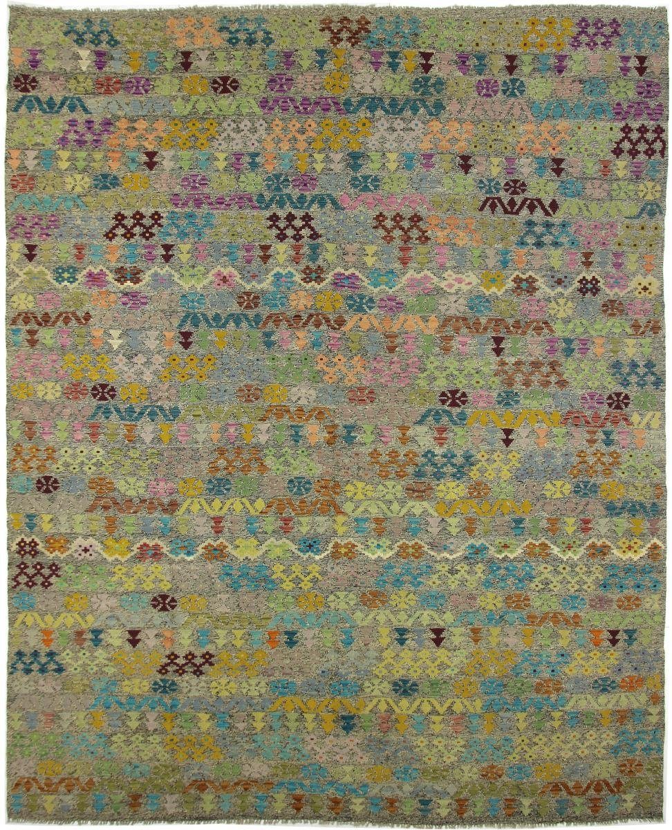 Orientteppich Kelim Afghan 312x397 Handgewebter Orientteppich, Nain Trading, rechteckig, Höhe: 3 mm