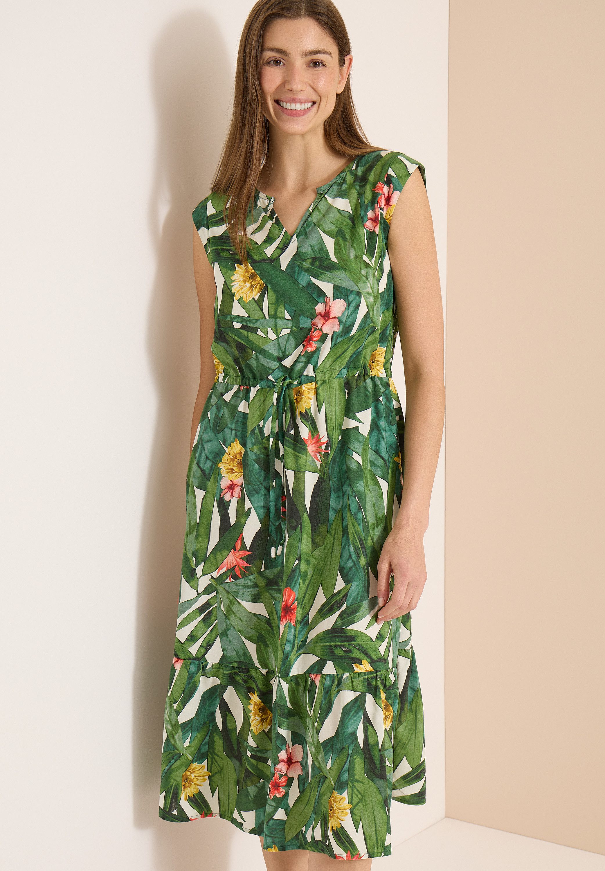 CECIL Sommerkleid mit allover Print