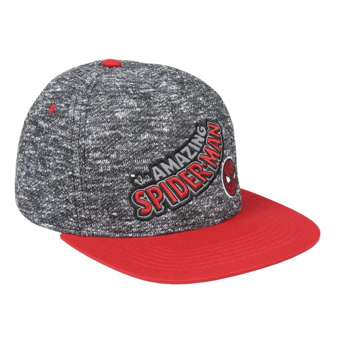 MARVEL Snapback Cap Marvel Spiderman Kinder Basecap Baseball Kappe Mütze Gr. 56