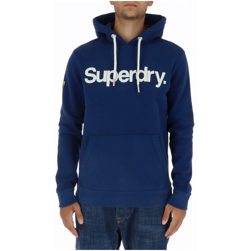 Wieder auf Lager Superdry Kapuzenfleecejacke