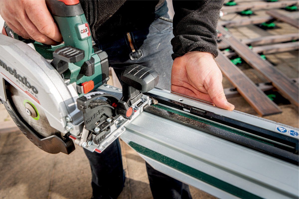metabo Akku-Handkreissäge KS 18 LTX 66 BL, 2 x 8 Ah LiHD in MetaBox