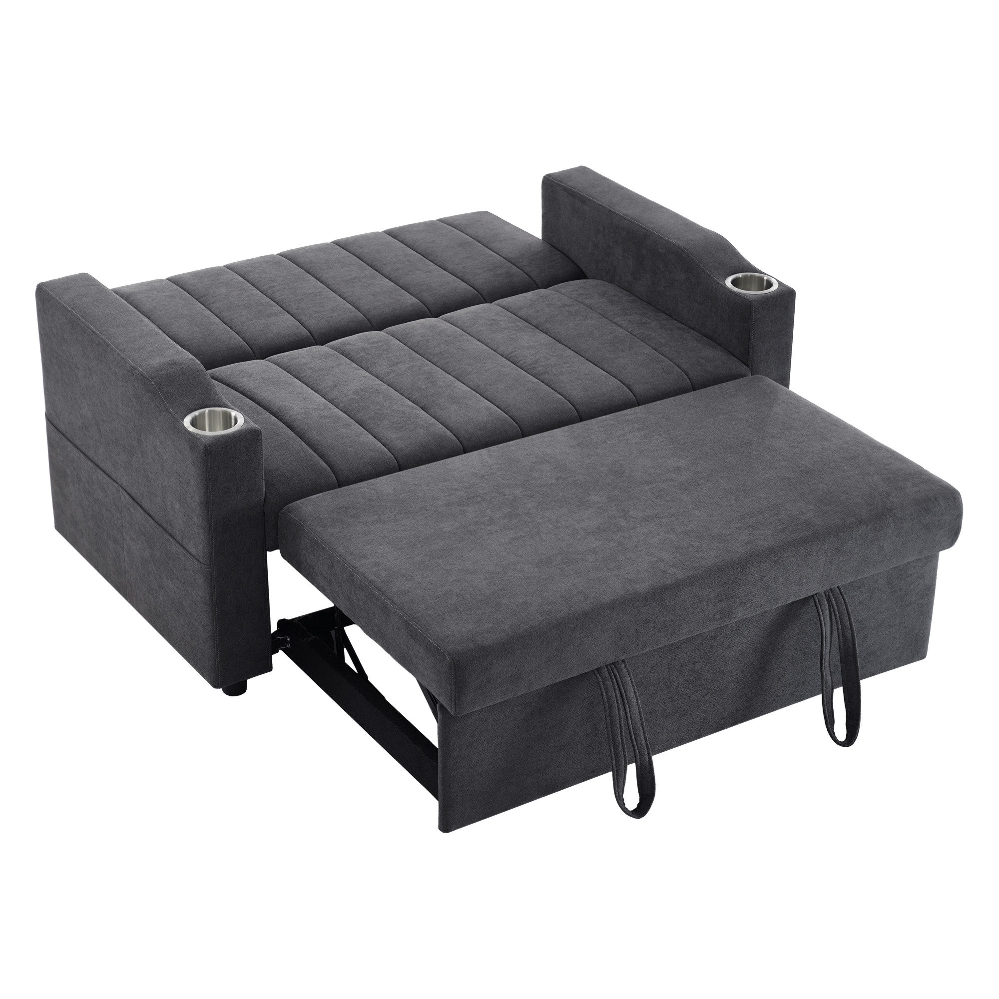 Merax Schlafsofa 2-Sitzer Sofa mit Schlaffunktion, 1 Teile, Doppelsofa mit günstig online kaufen