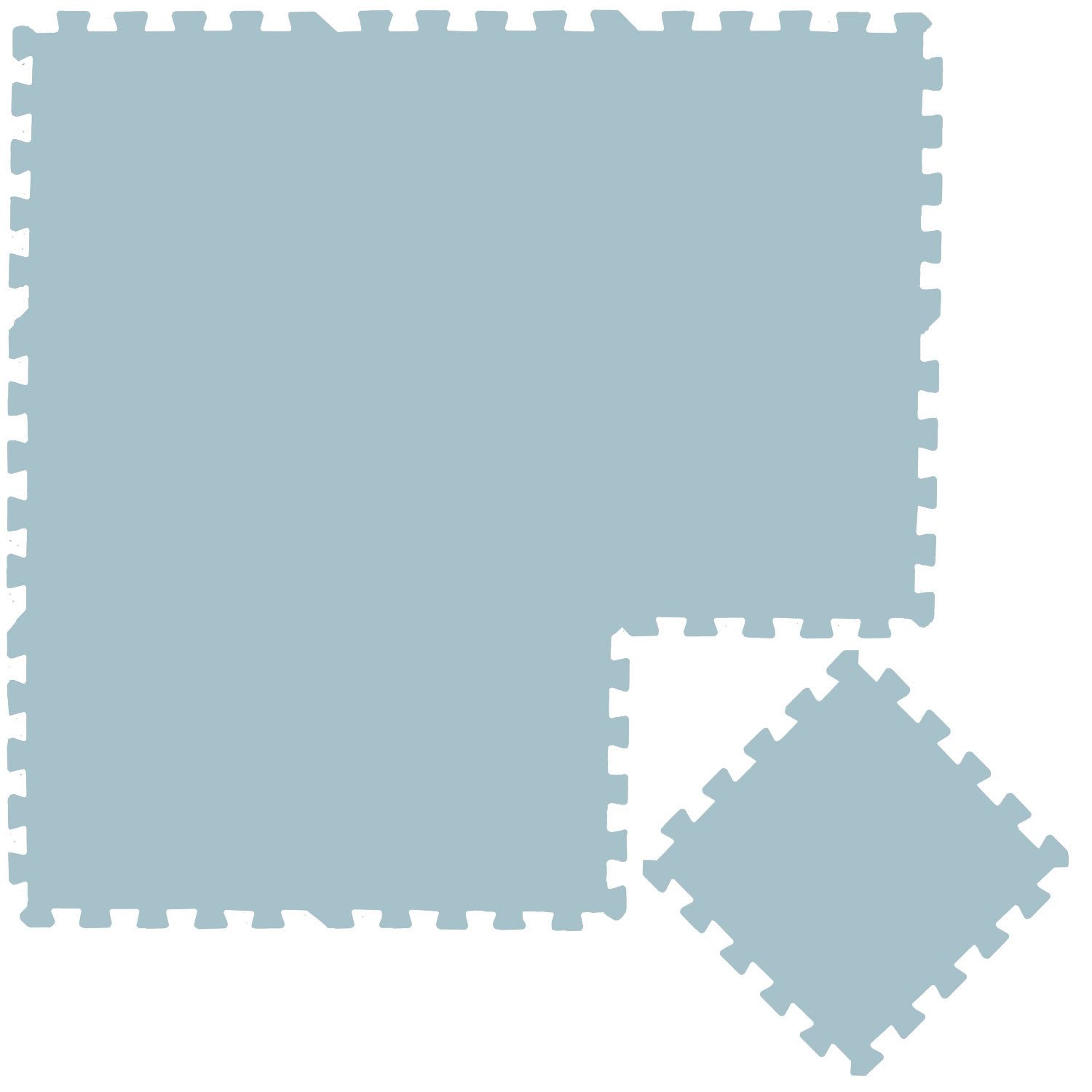 LittleTom Puzzlematte ab dem 1. Tag - 9 Teile Baby Spielmatte - 30 x 30 Kinder Krabbelmatte, (9-tlg), Spielunterlage für Babys und Kleinkinder - Kinderzimmer Puzzleteppich