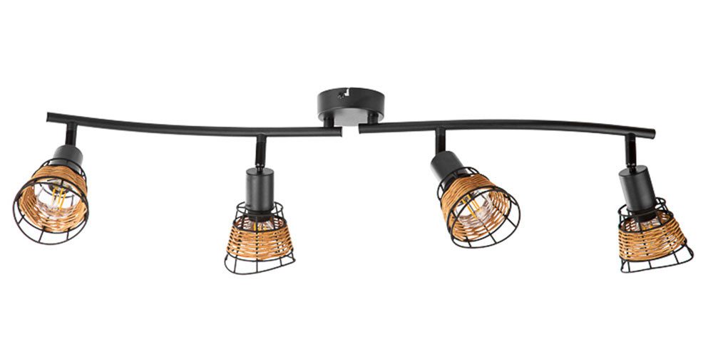 NOWA Deckenstrahler ESRA, ohne Leuchtmittel, Spot Deckenspot Flur Schlafzimmer Wohnzimmer