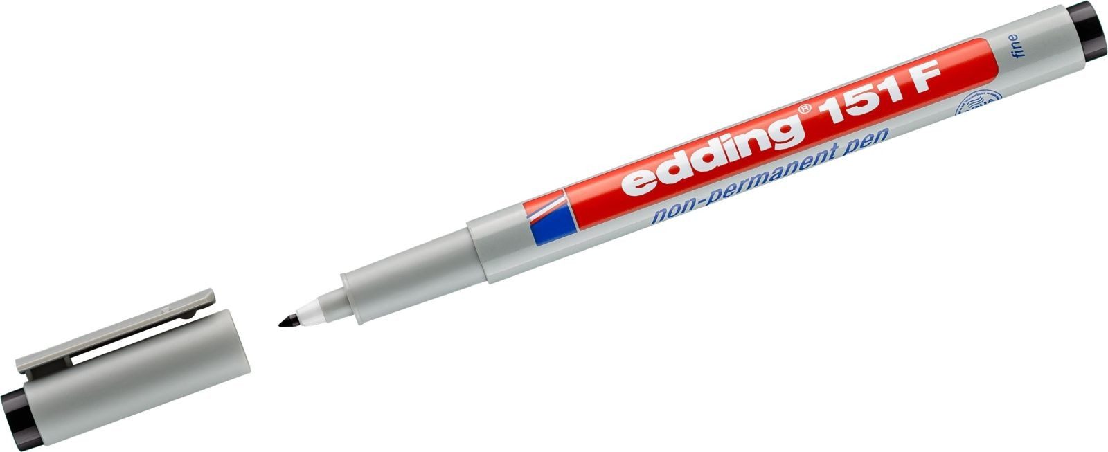 edding Folienstift OHP-Marker edding 151 F non-permanent 0,6mm schwarz