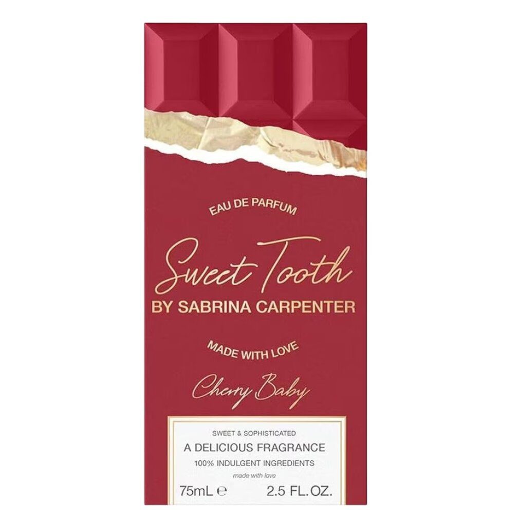 Sabrina Carpenter Eau de Parfum Sweet Tooth Cherry Baby Eau de Parfum 75ml Spray