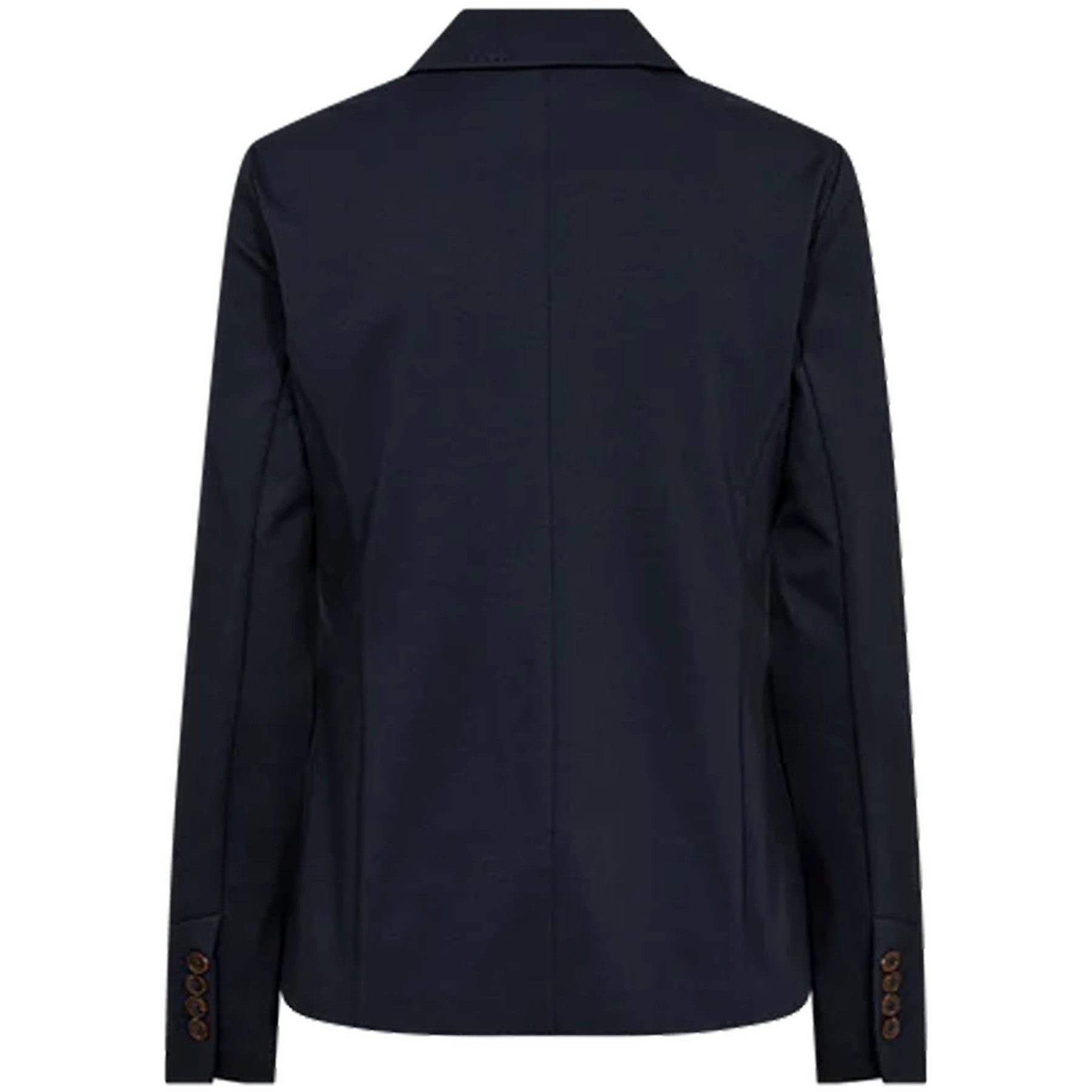 Mos Mosh Longblazer MOS MOSH Blazer VIGA CHARM mit Baumwolle - Blau