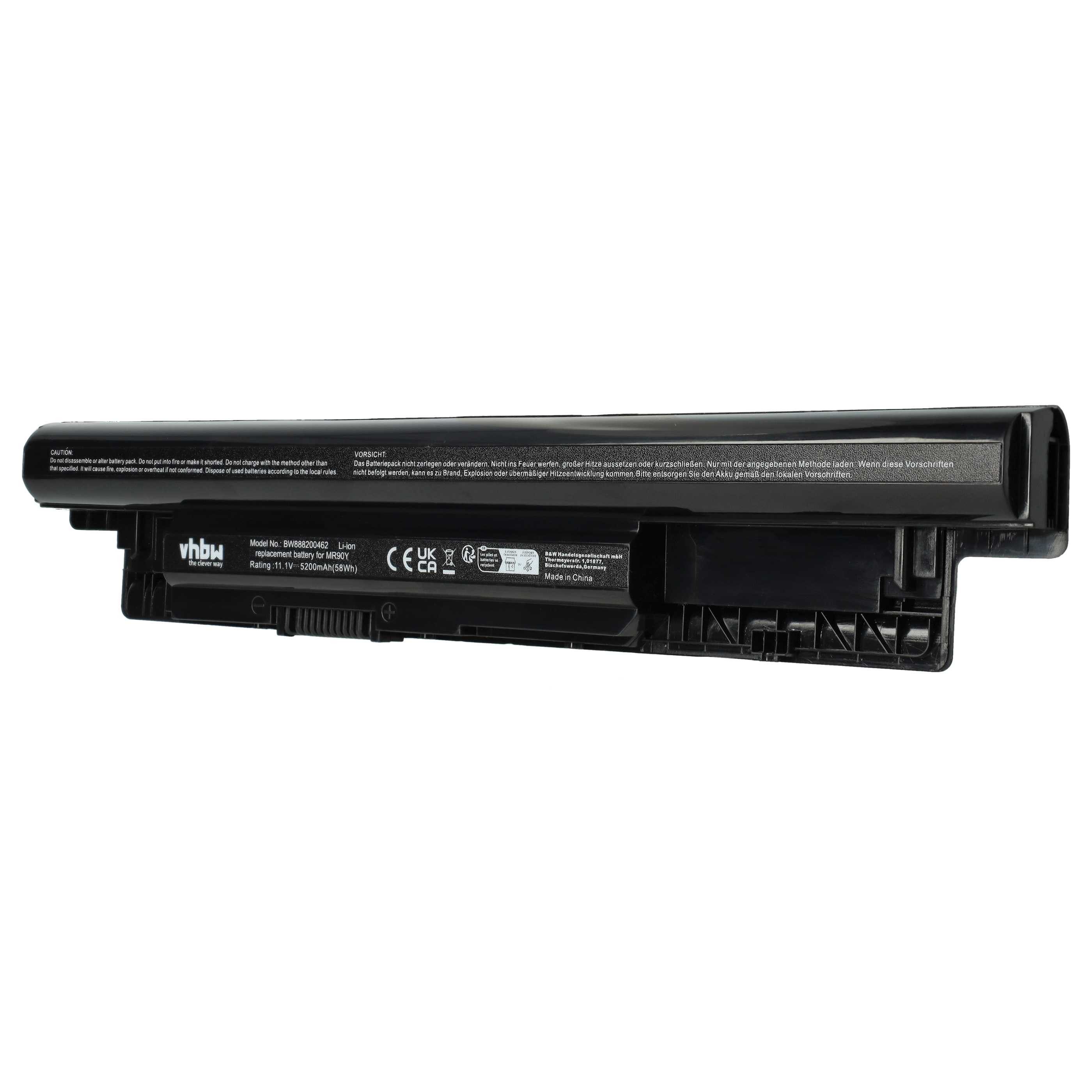 vhbw Akku passend für Dell Inspiron 15 3000 Series, 15 3000 Series (3542), Laptop-Akku Akku Li-Polymer 5200 mAh (11,1 V), Leistungsfähiger Austausch-Akku für Notebook, Wiederaufladbar, Jede
