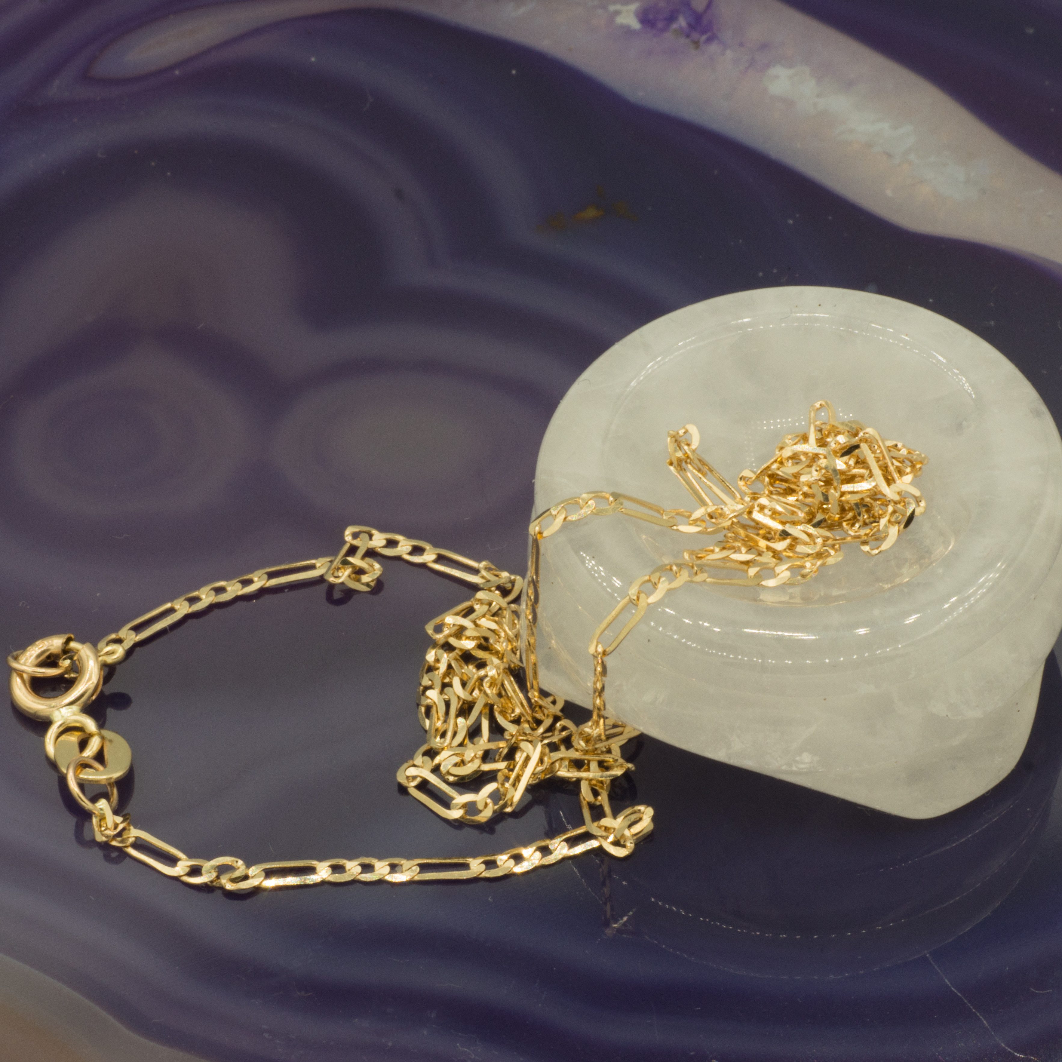 Bella Carina Goldkette Figaro Kette aus günstig online kaufen