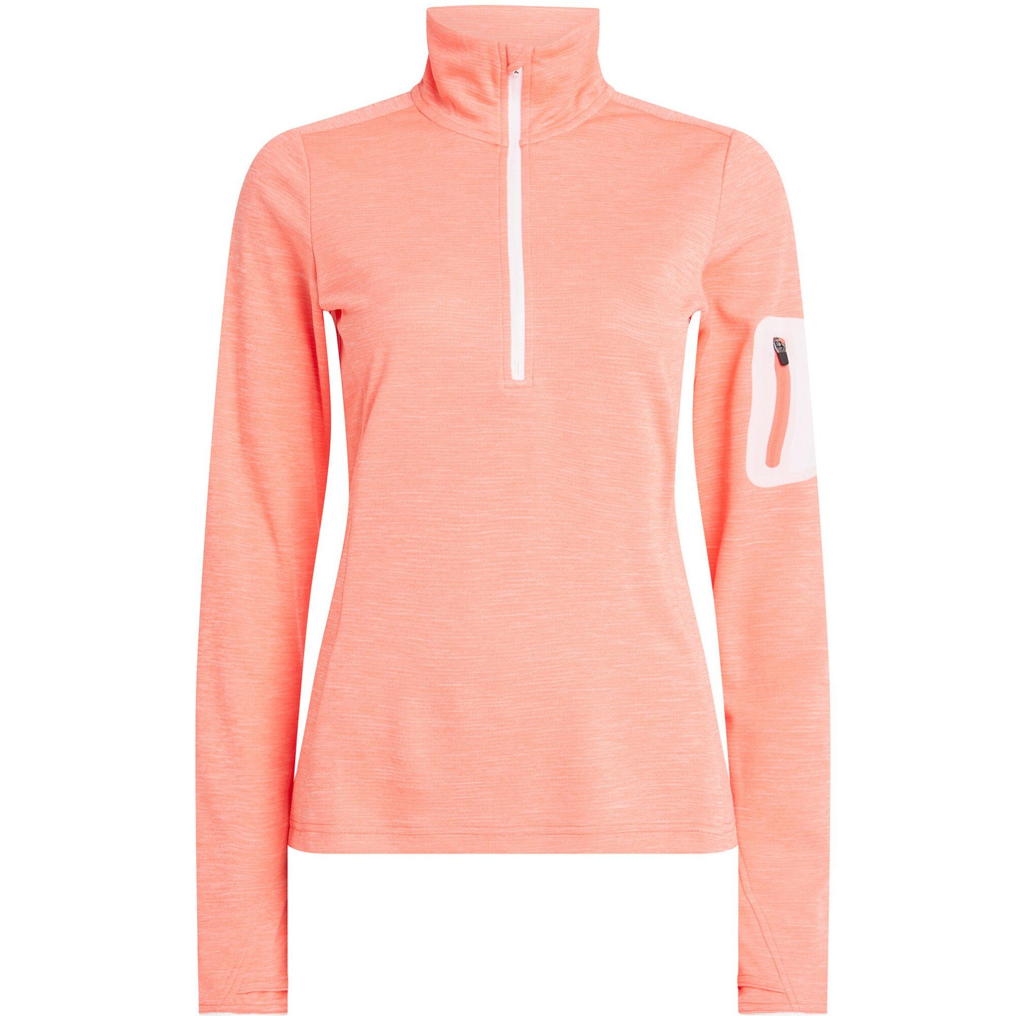 Rollkragenshirt Tampo wms - Damen Langarmshirt - lachs