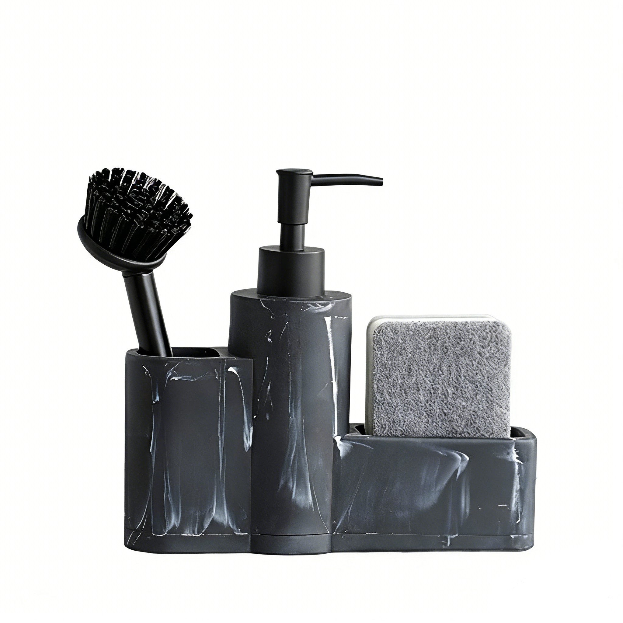 HEYHIPPO Seifenspender Küchenseifenspender,Badezimmer-Accessoire-Set, Spülb günstig online kaufen