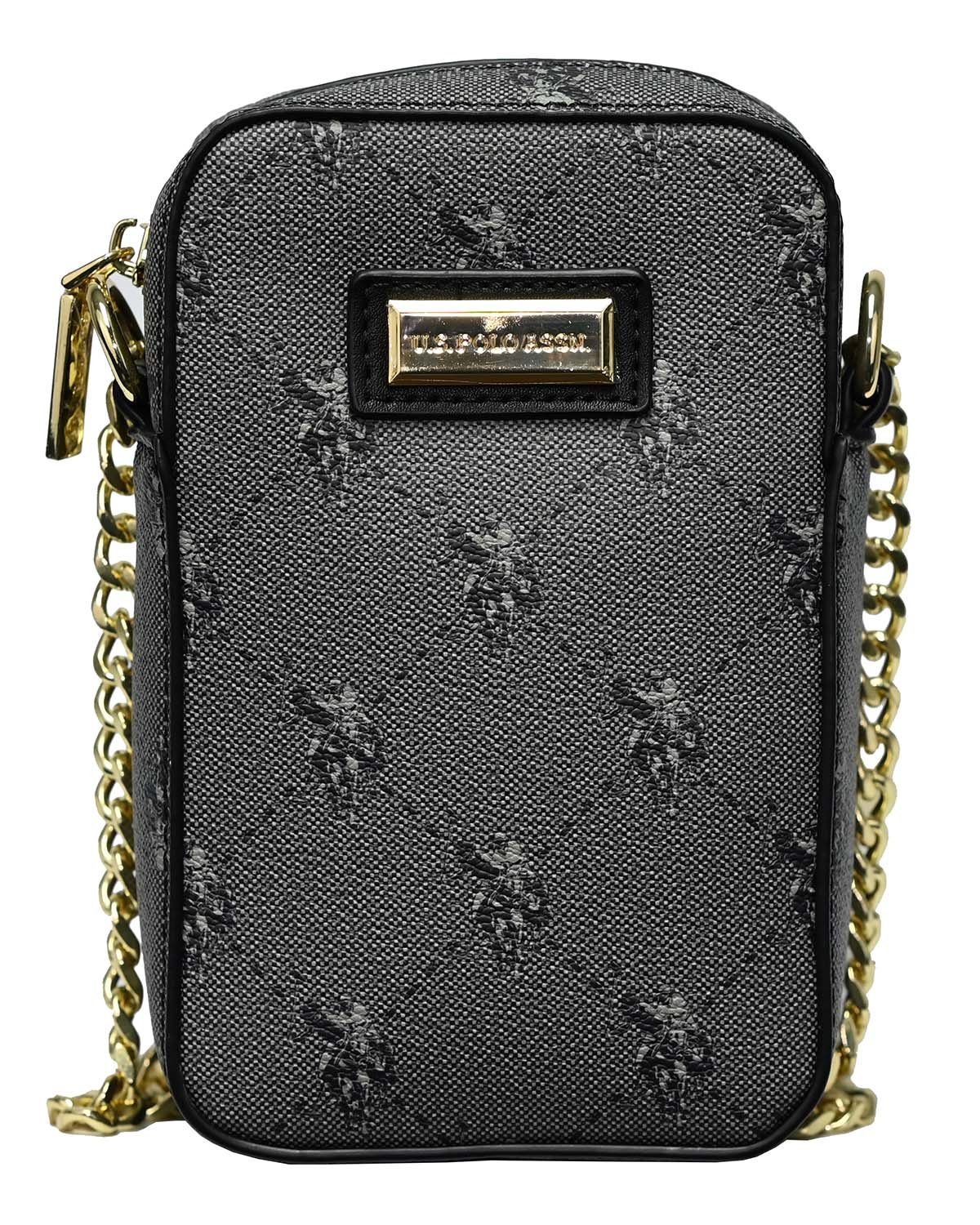 U.S. Polo Assn. Handytasche U.S.POLO ASSN. Hampton Mini Bag printed PU Fb. Black
