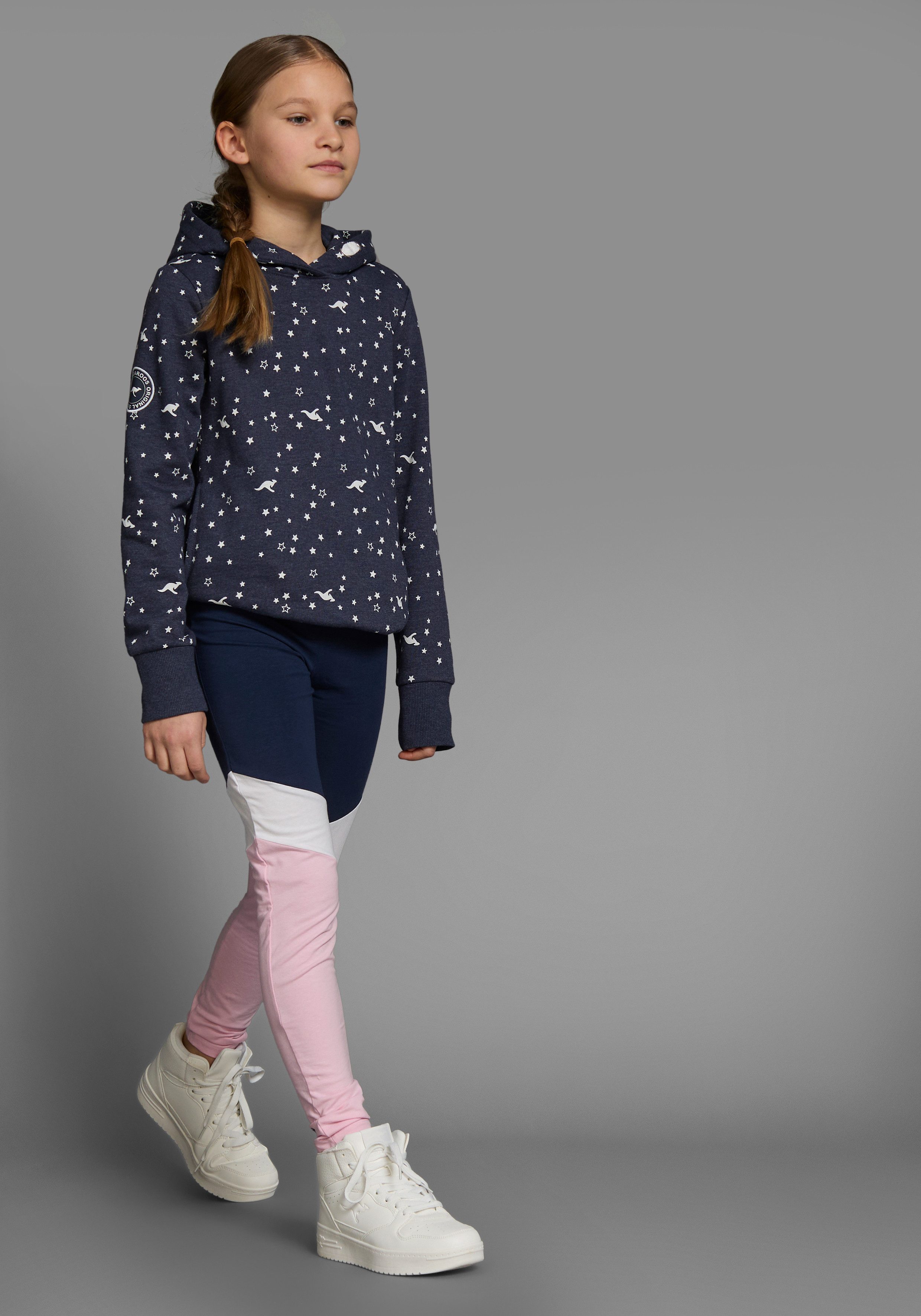 KangaROOS Leggings mit colorblocking Einsätzen mit schönen Kontrasteinsätzen – Bild 2 von 5