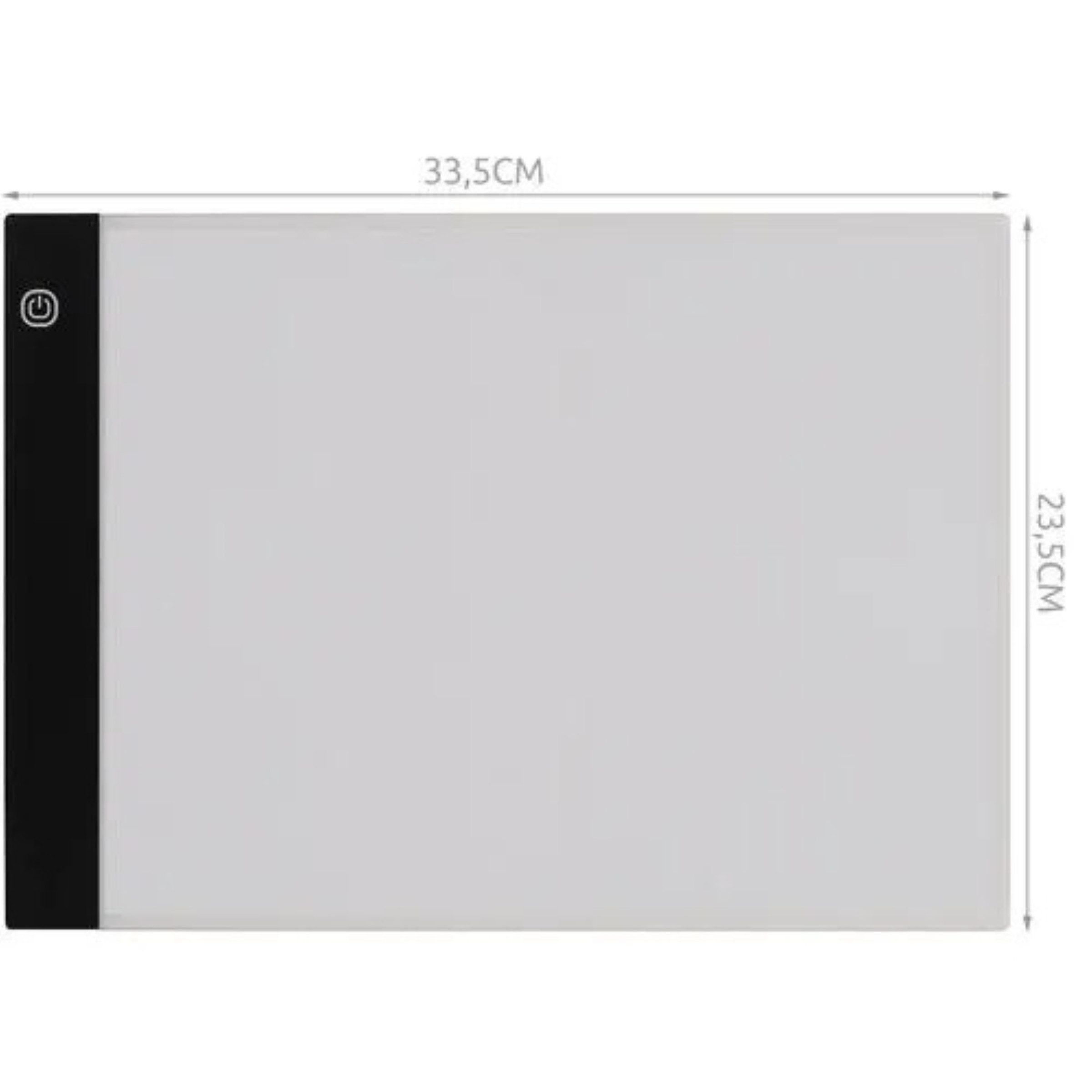 MAALEO Zaubertafel Skizzenblock LED Zeichenbrett A4 Leuchttablett USB Lichtpad Malen Set, (Zeichenbrett Set A4 mit 3 Helligkeitsstufen und Touch-Steuerung 1tlg, – Bild 4 von 5