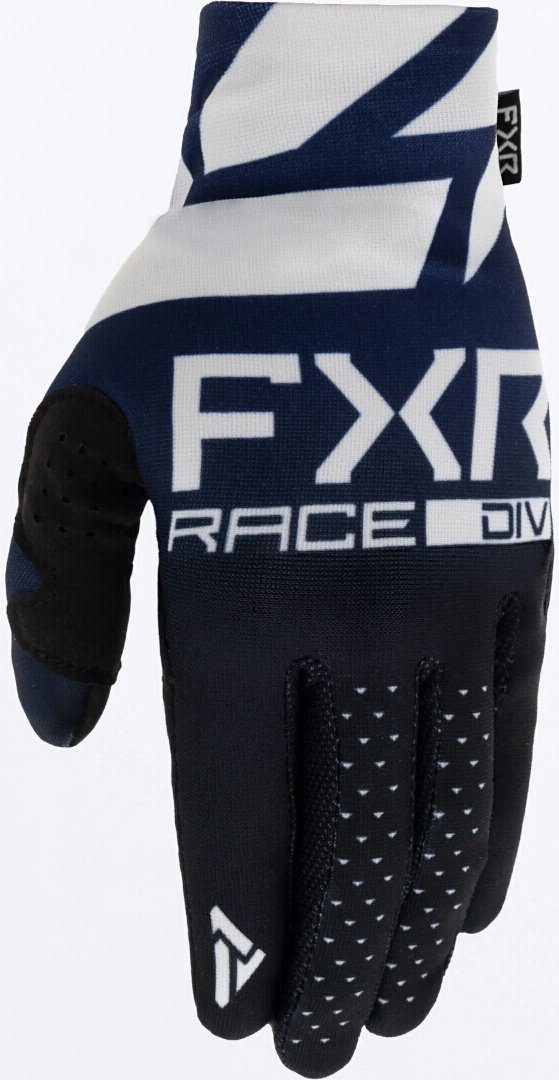 Motocross Motorradhandschuhe Lite Dark Pro-Fit Handschuhe Blue FXR