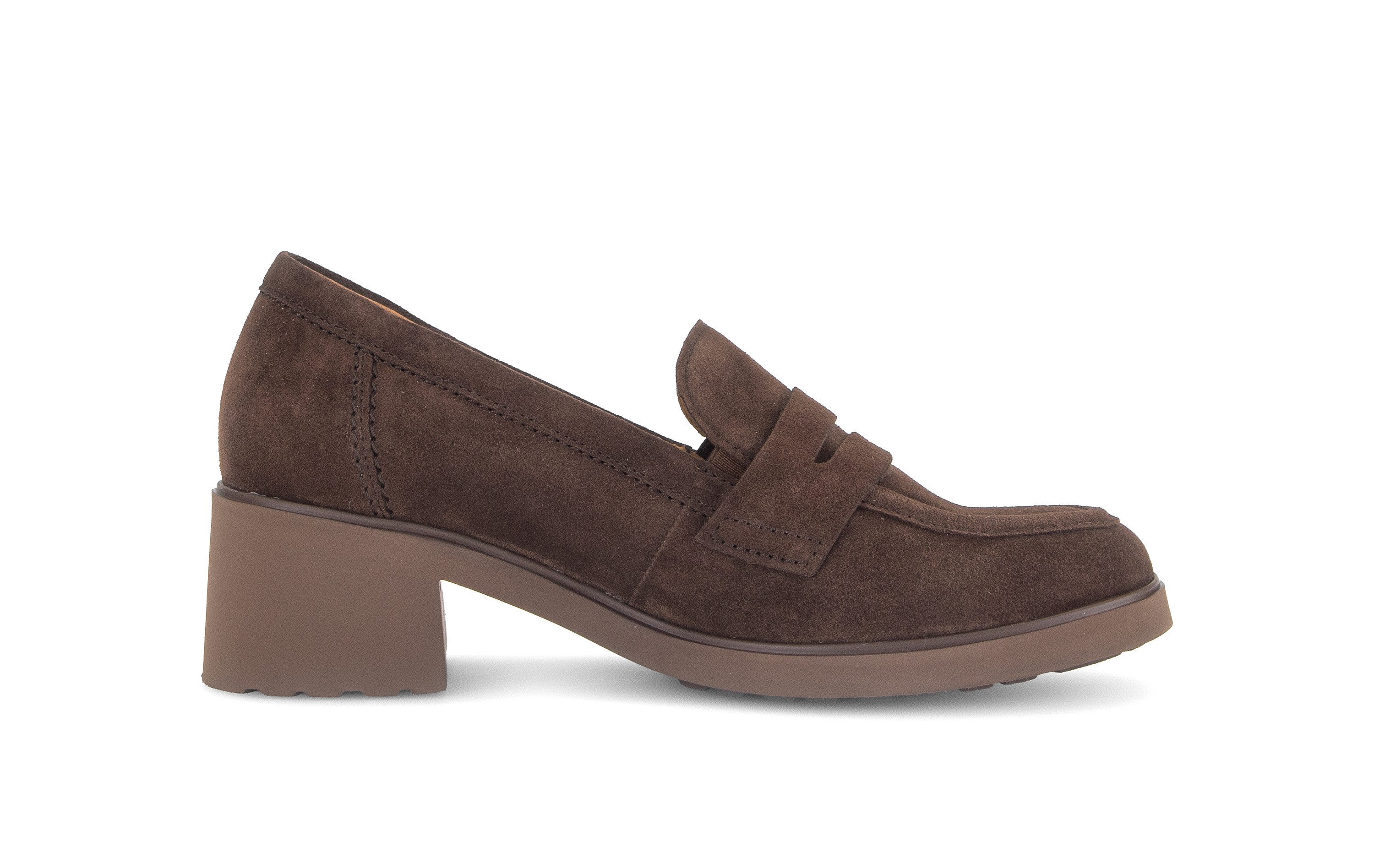 Gabor Pumps Blockabsatz, Businesschuh mit modischem Zierriegel, G-Weite