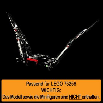 AREA17 Standfuß Acryl Display Stand für LEGO 75256 Kylo Ren´s Shuttle (verschiedene Winkel und Positionen einstellbar, zum selbst zusammenbauen), 100% Made in Germany