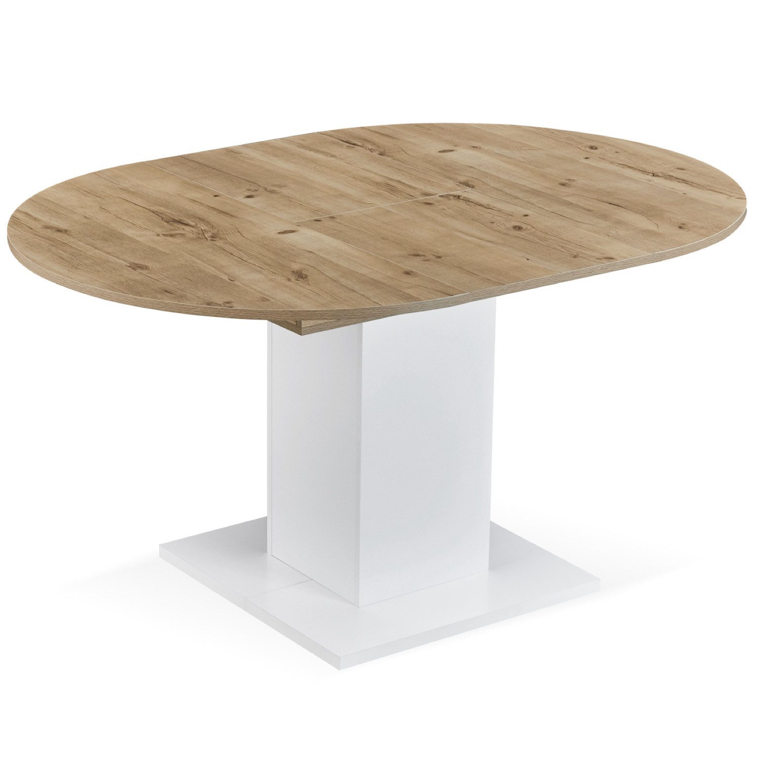 B&D home Säulen-Esstisch WIM, rund, ausziehbar, günstig online kaufen