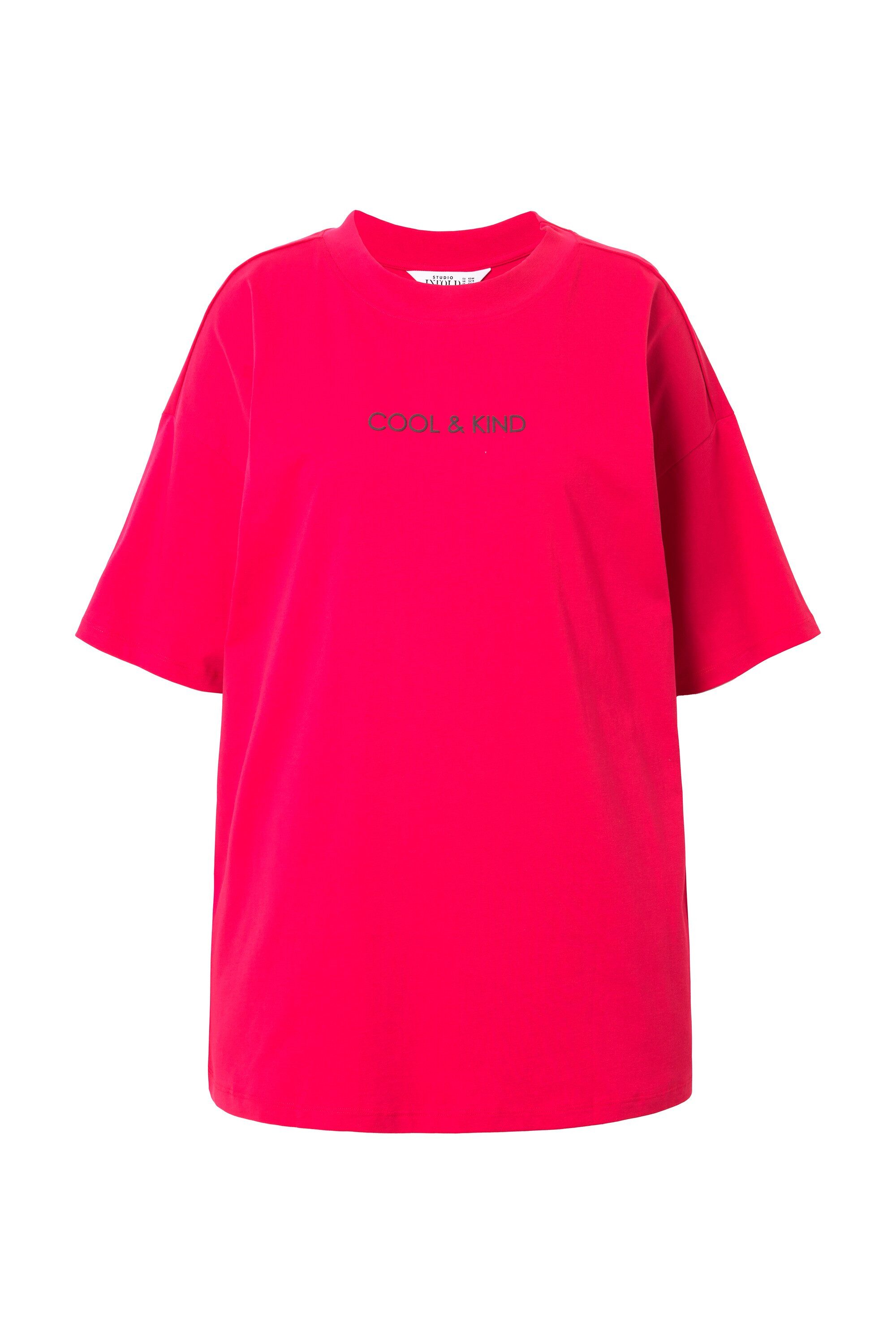 T-Shirt Men-Shirt oversized Bogenprint Halbarm