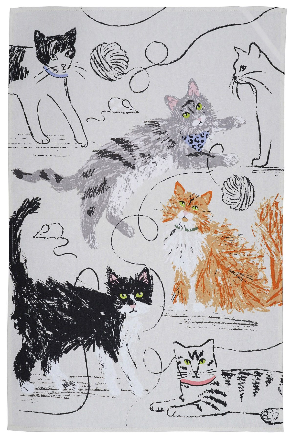 Ulster Weavers Geschirrtuch Feline Friends, (Set, günstig online kaufen