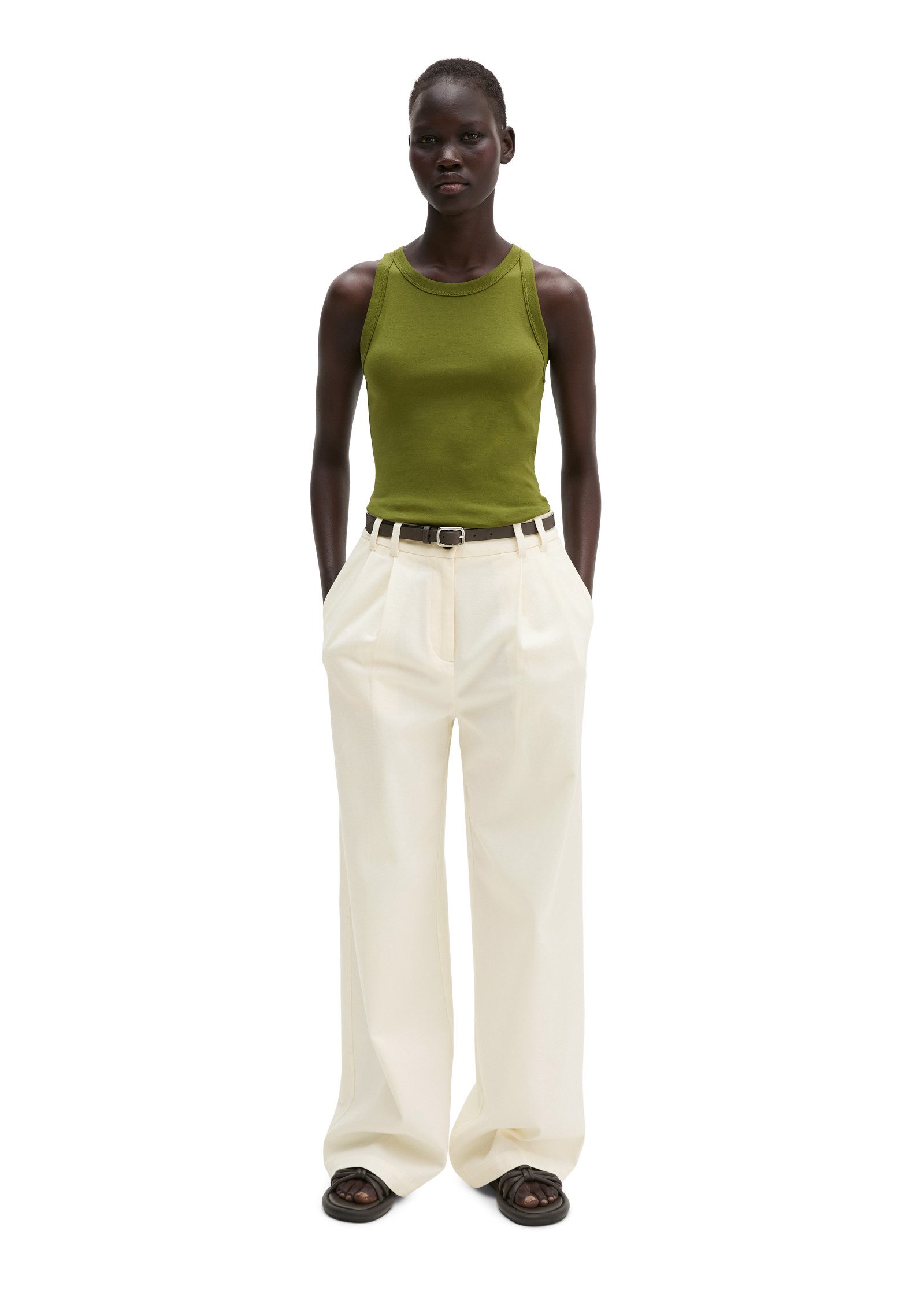 Marc O'Polo T-Shirt aus Organic-Cotton-Rib-Jersey – Bild 5 von 5