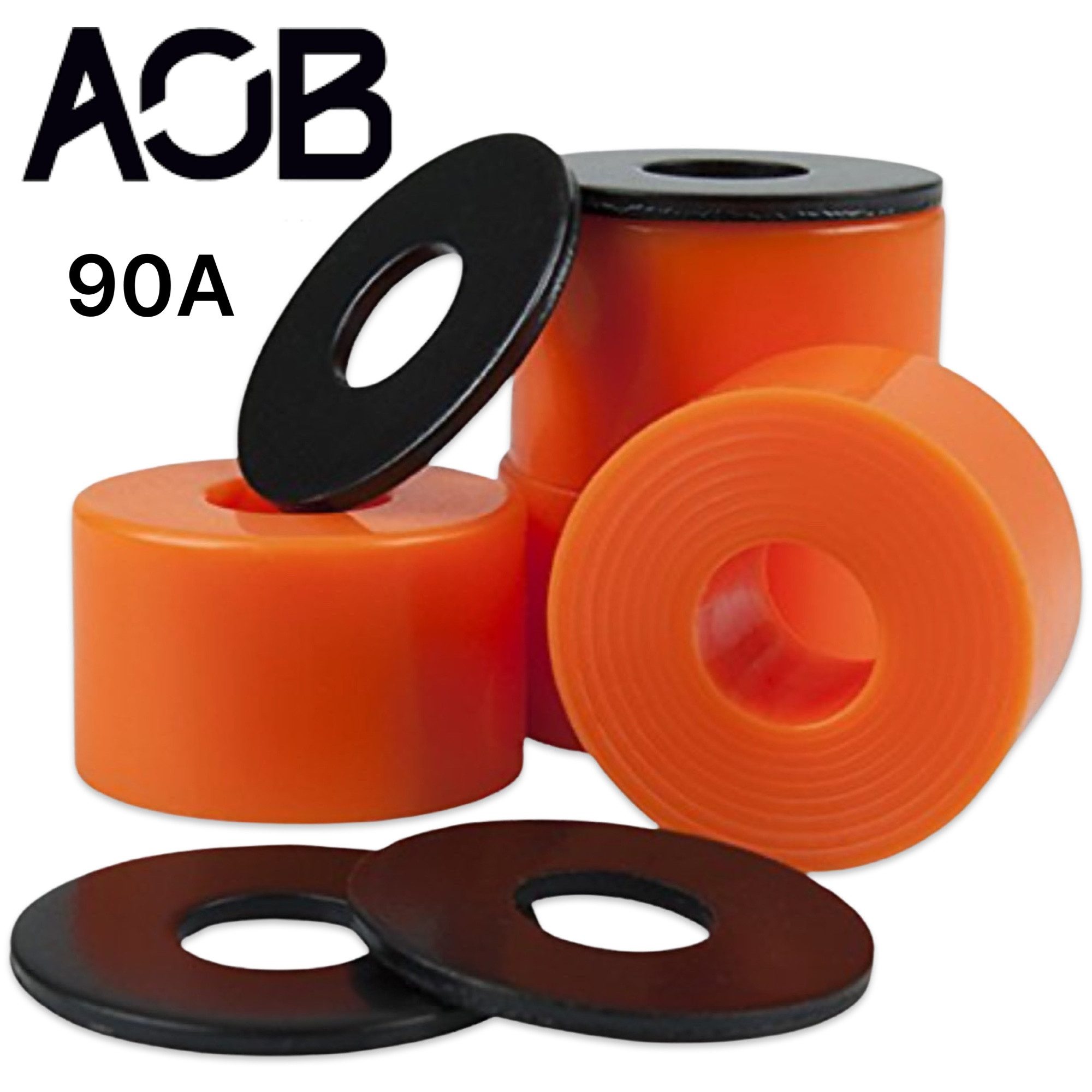 AOB Skateboard AOB Cushions Longboard Achsen Lenkgummis Bushings Härte 90A / 95A