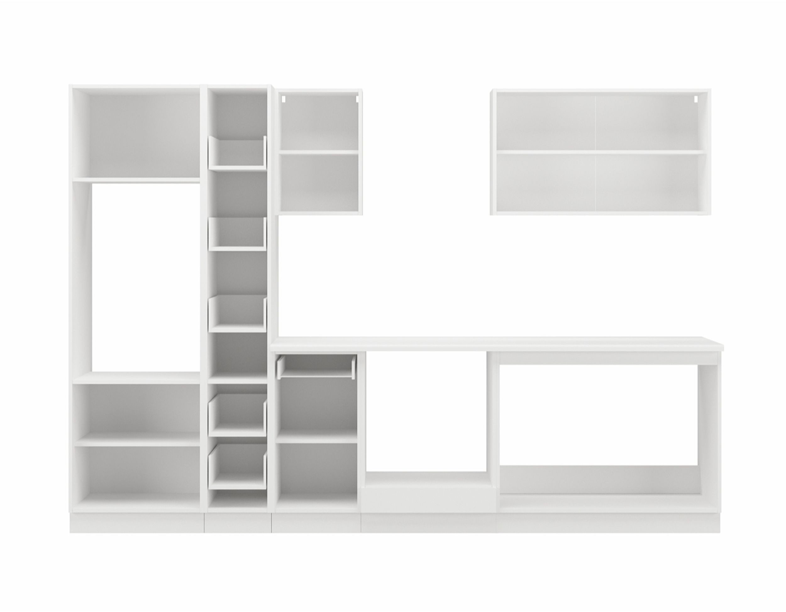 Küchen-Preisbombe Küchenzeile Toni 290 cm Küche Küchenblock Singleküche Einbauküche