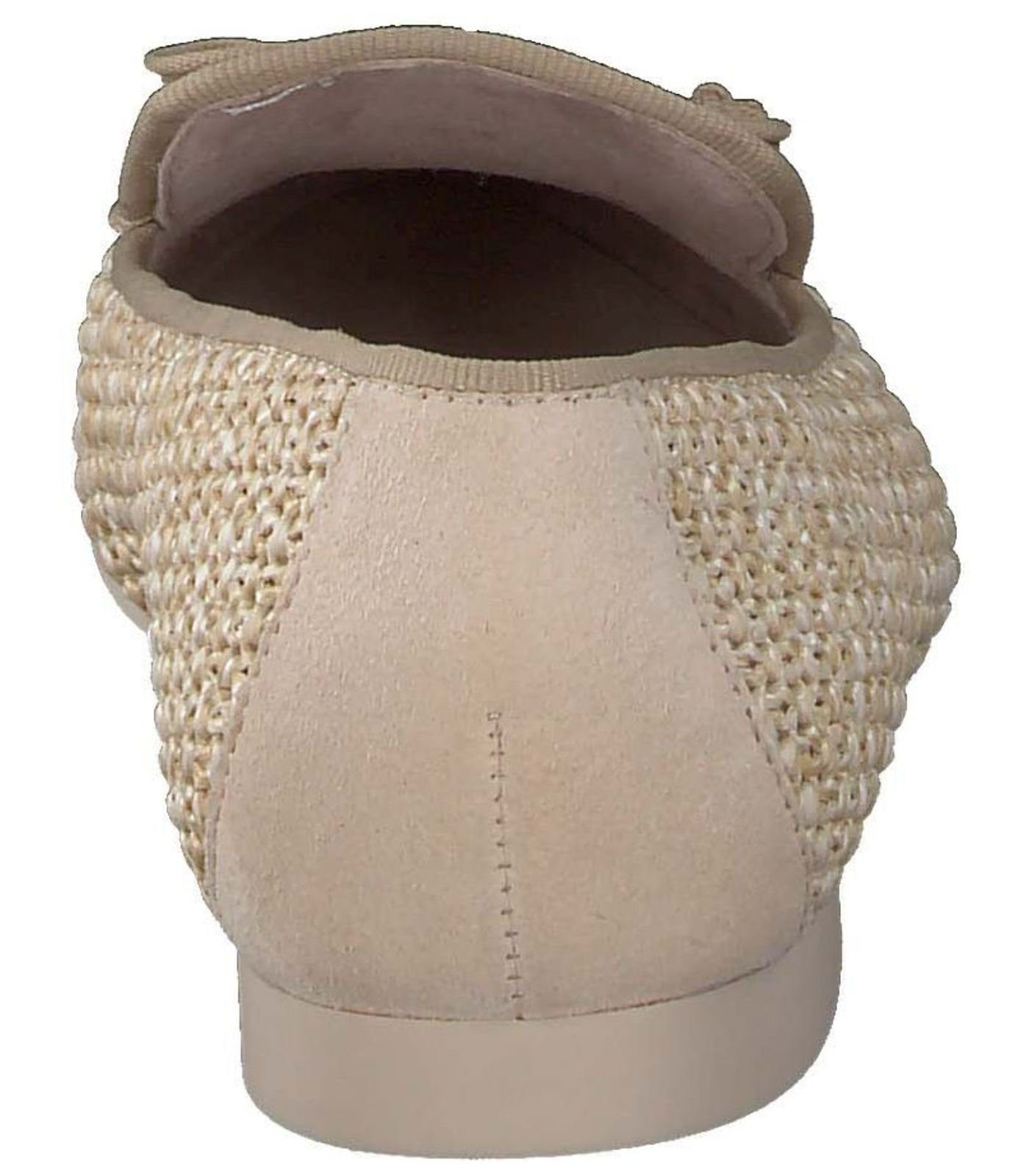 Paul Green Slipper Braun Textil Slipper Beige