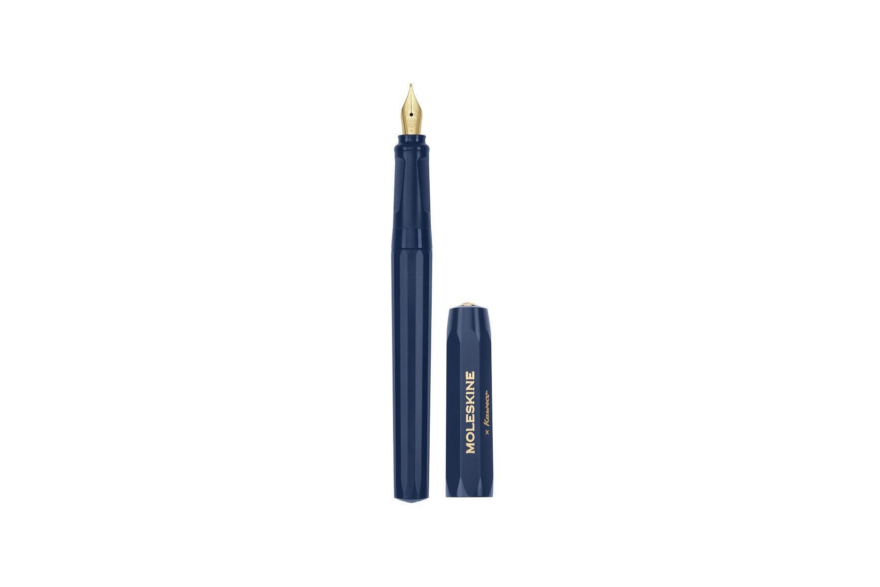 MOLESKINE Füllfederhalter Moleskine X Kaweco Füller, mittlere Feder, Blau
