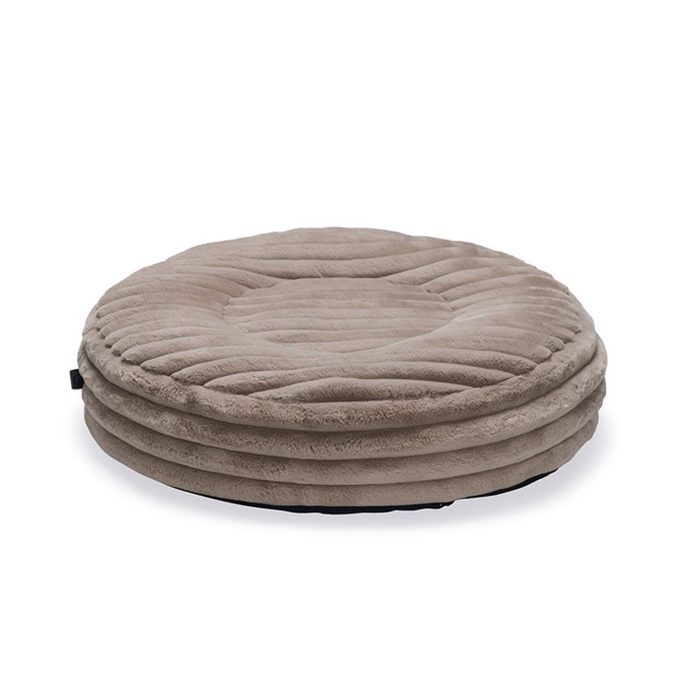 Karlie Tierbett Designed by Lotte Hundebett Reza - rund, beige Größe: 65 x 16 cm